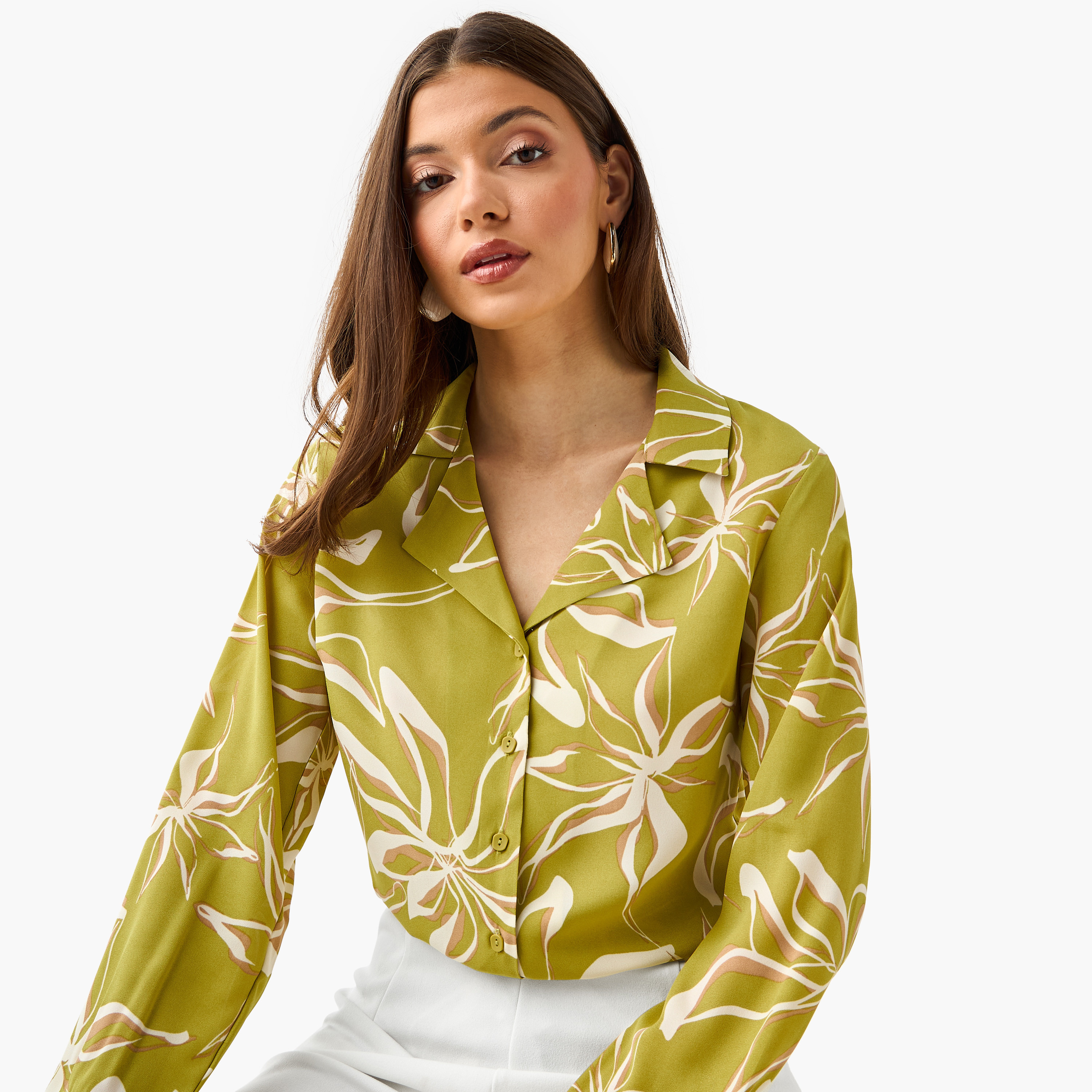 Shirt with Notch Collar-women-clothing-shirtsandblouses-shirts-image-6