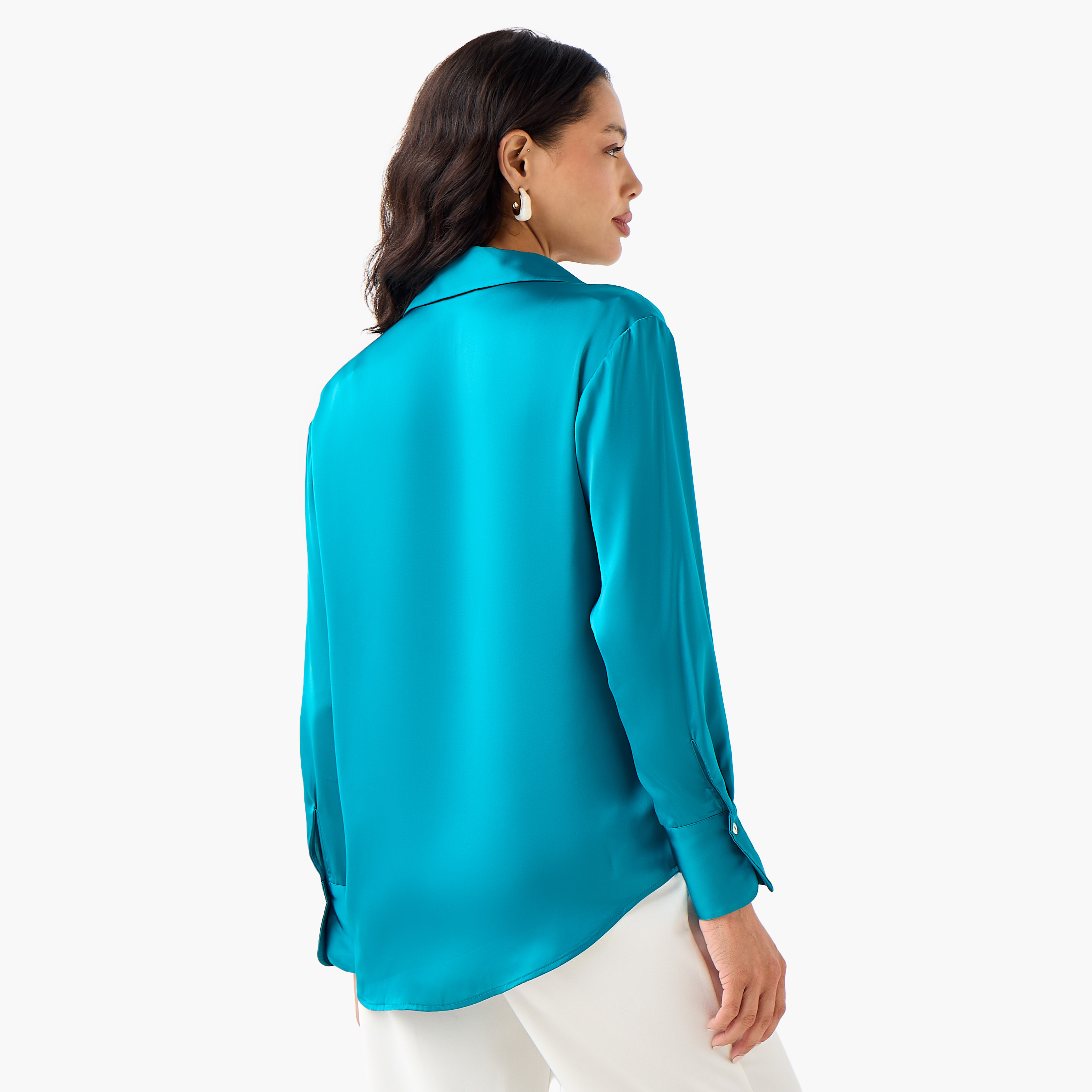 Regular Fit Polyester Shirt with Long Sleeves-women-clothing-shirtsandblouses-shirts-image-6