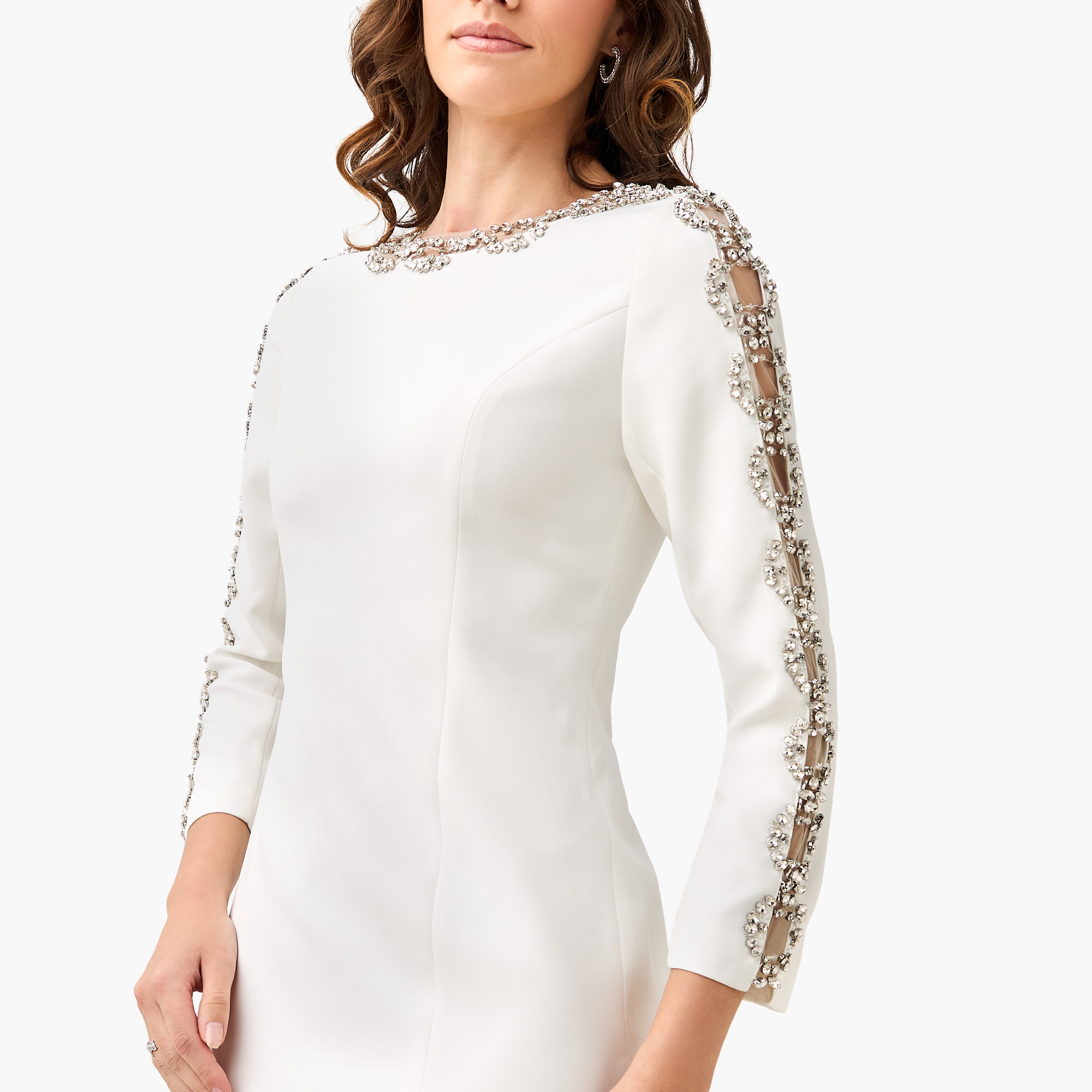 Embellished Party Dress with Back Slit-women-clothing-dresses-image-7