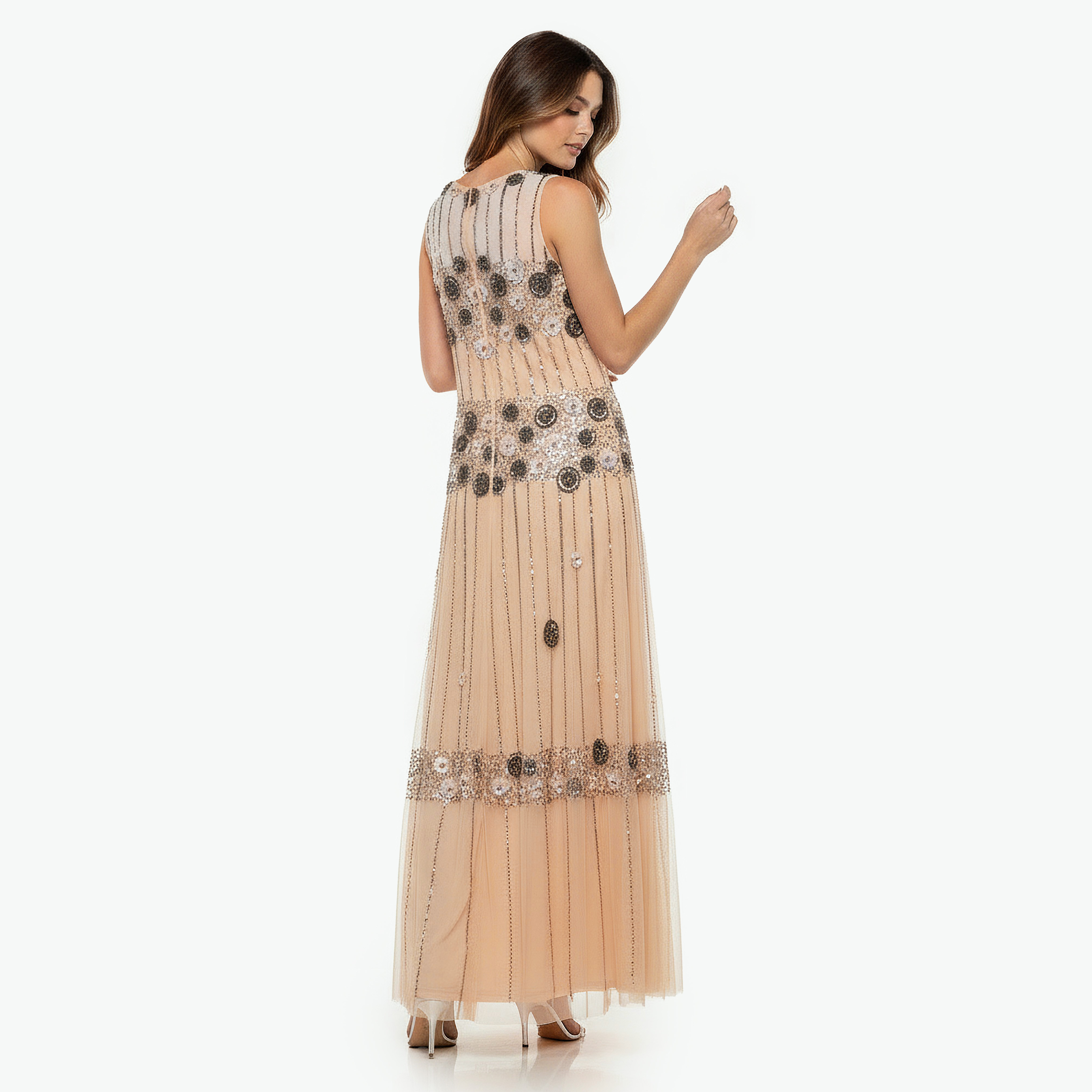 Embellished Party Maxi Dress with Sleeveless Design-women-clothing-dresses-image-4