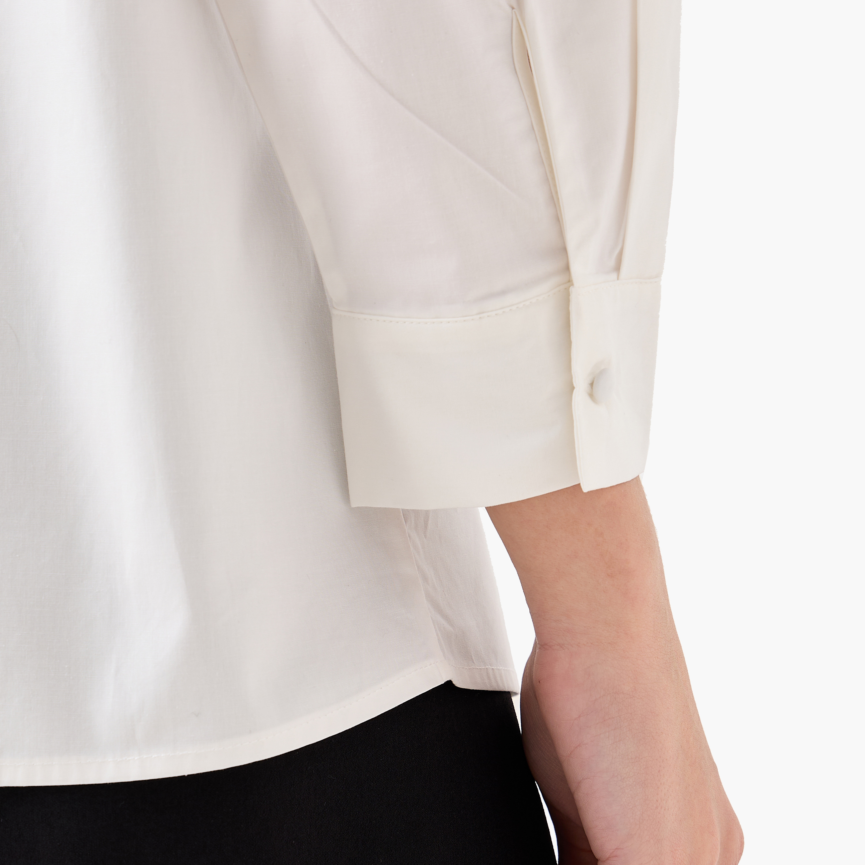 Relaxed Fit Cotton Shirt with Embellishments-women-clothing-shirtsandblouses-shirts-image-7