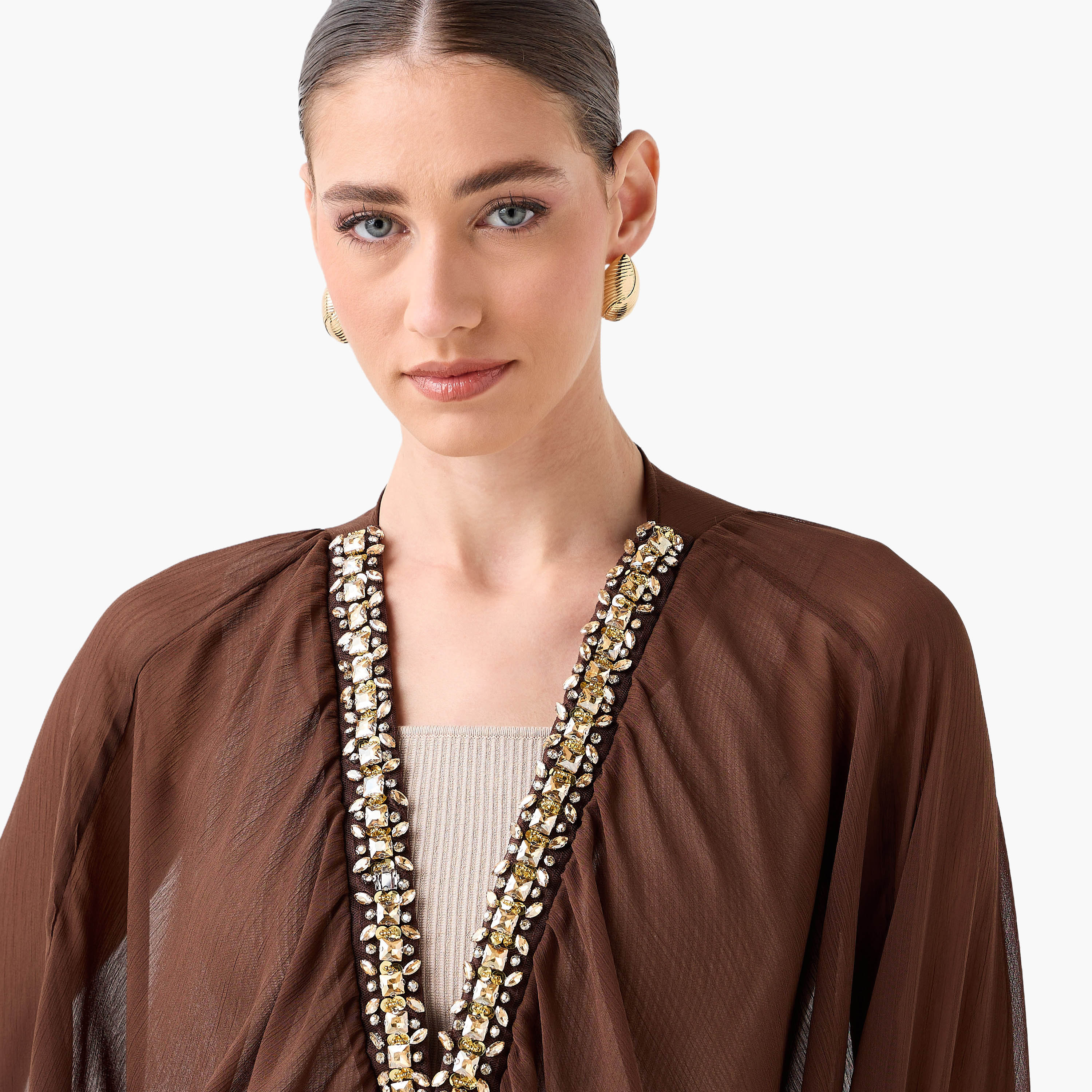 Sheer Top with Embellishments-women-clothing-coordsets-image-7