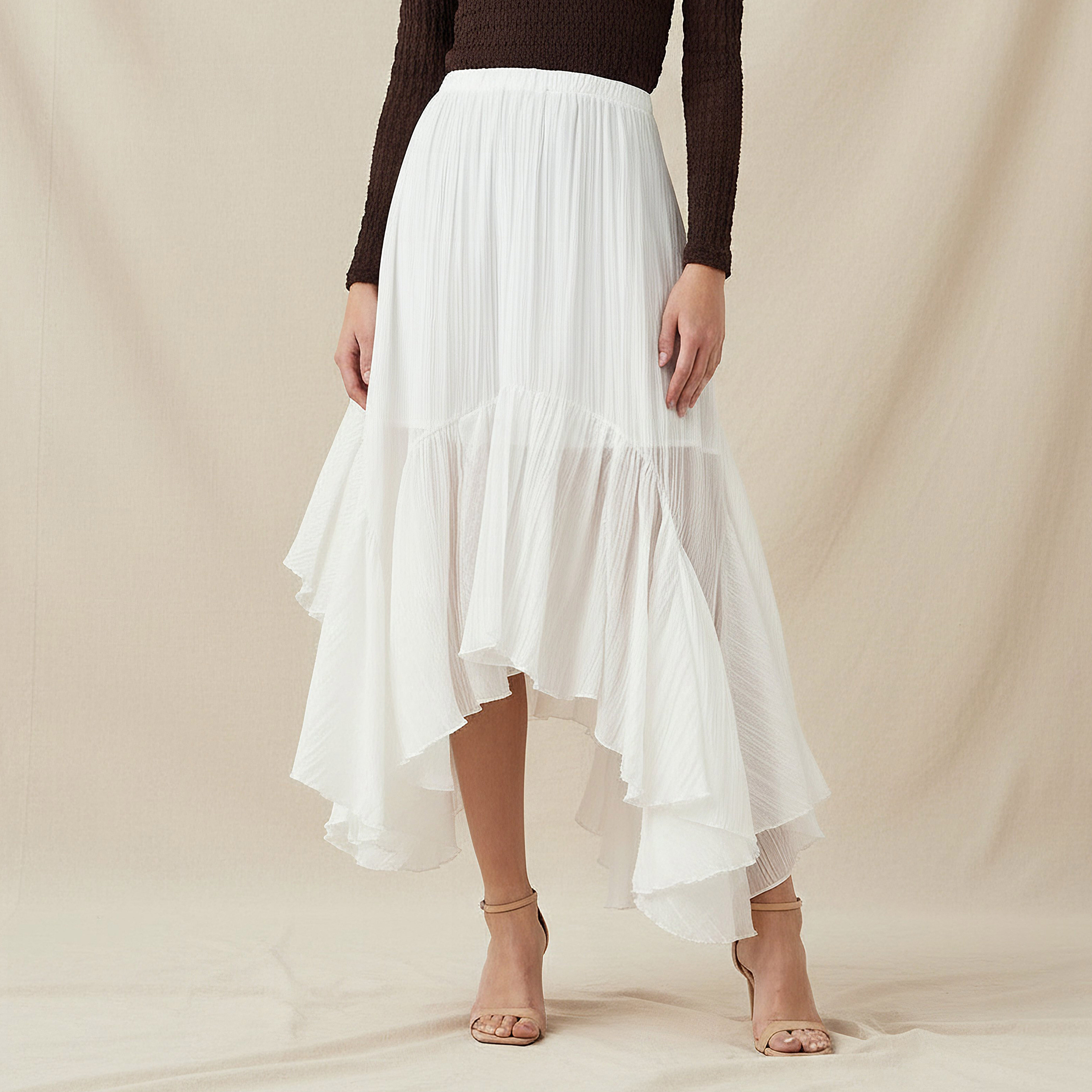 Iconic Midi Asymmetrical Skirt with Ruffles-women-clothing-bottoms-skirts-image-1