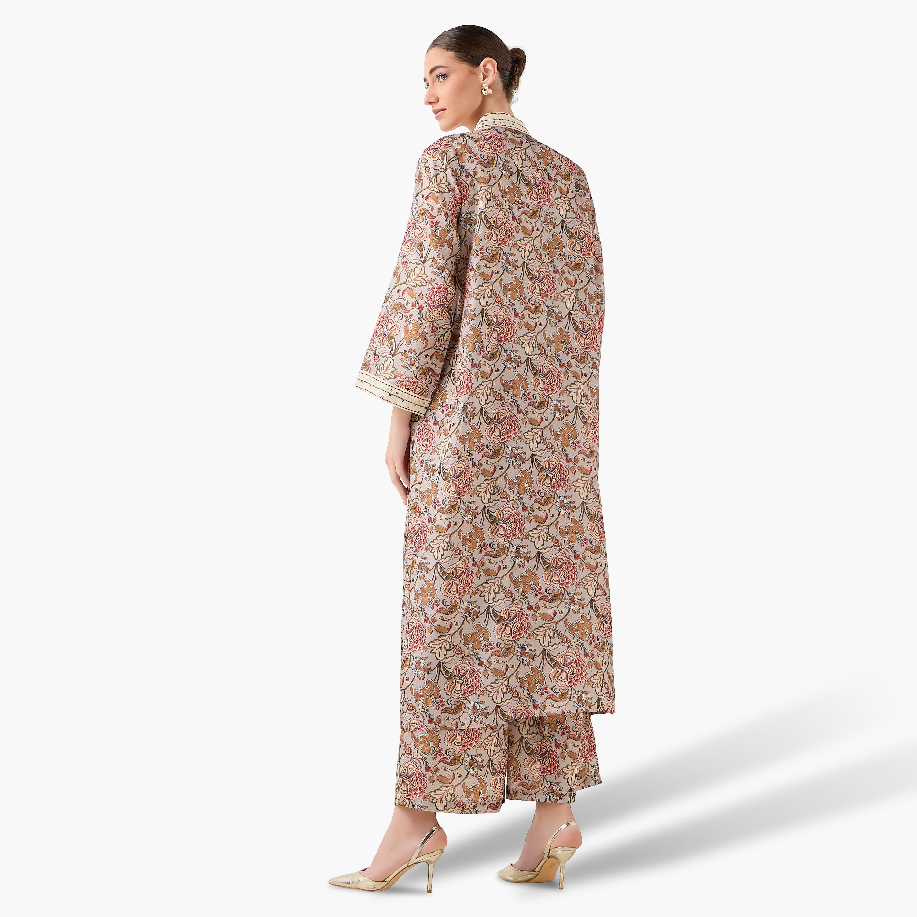 Relaxed Fit Printed Open Front Shrug-women-clothing-coordsets-image-7
