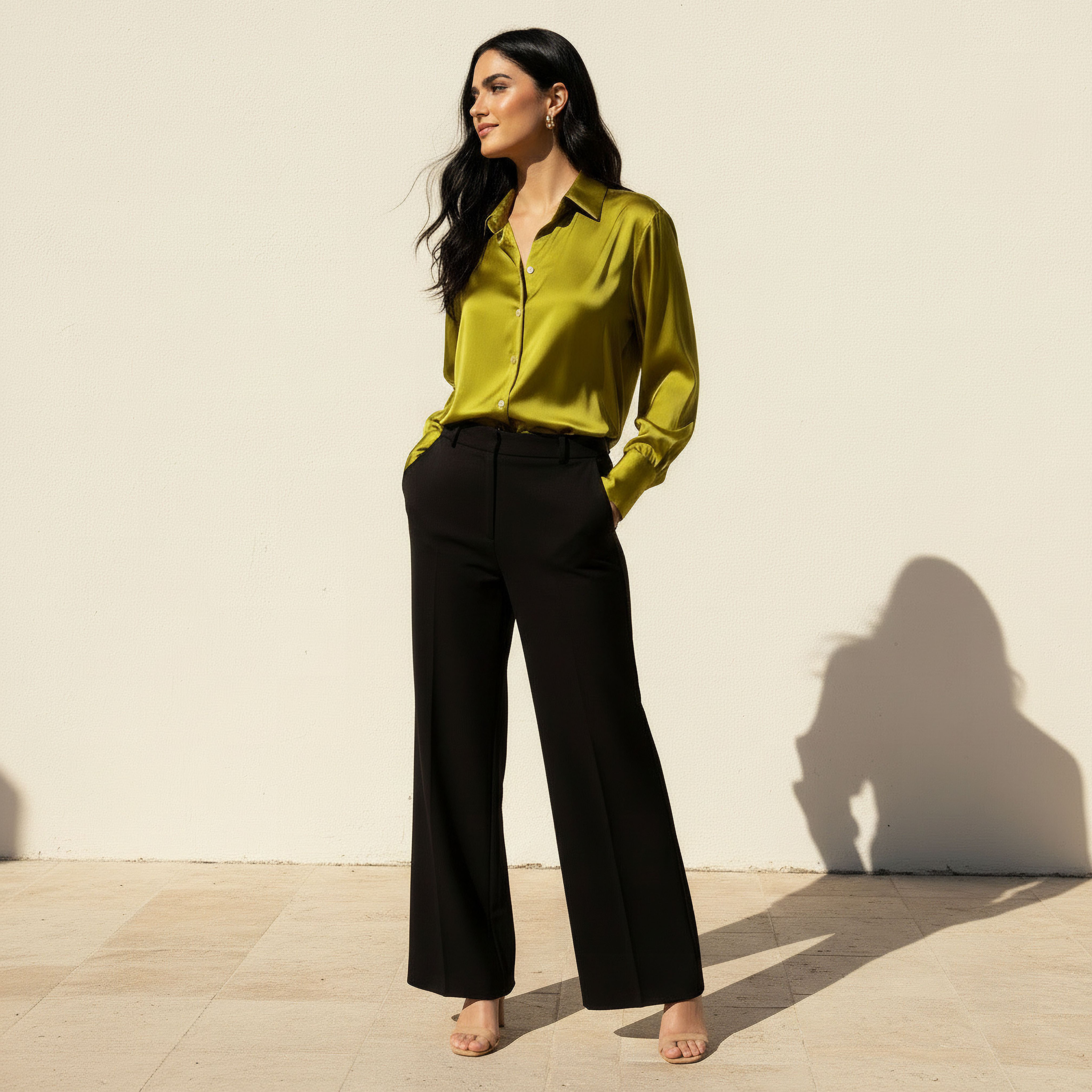 Satin Shirt with Long Sleeves-women-clothing-shirtsandblouses-shirts-image-3