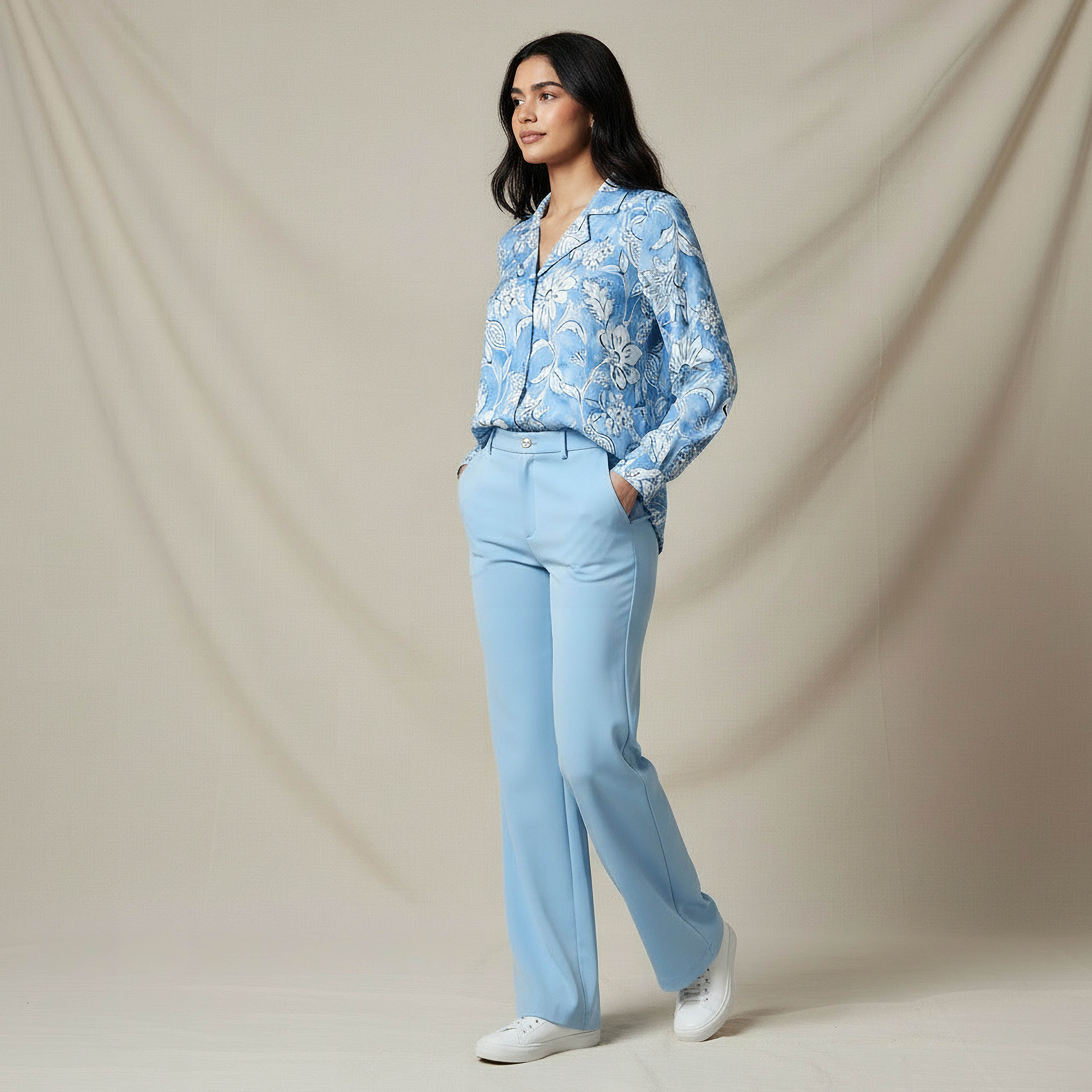 Relaxed Fit Shirt with Floral Print-women-clothing-shirtsandblouses-shirts-image-3