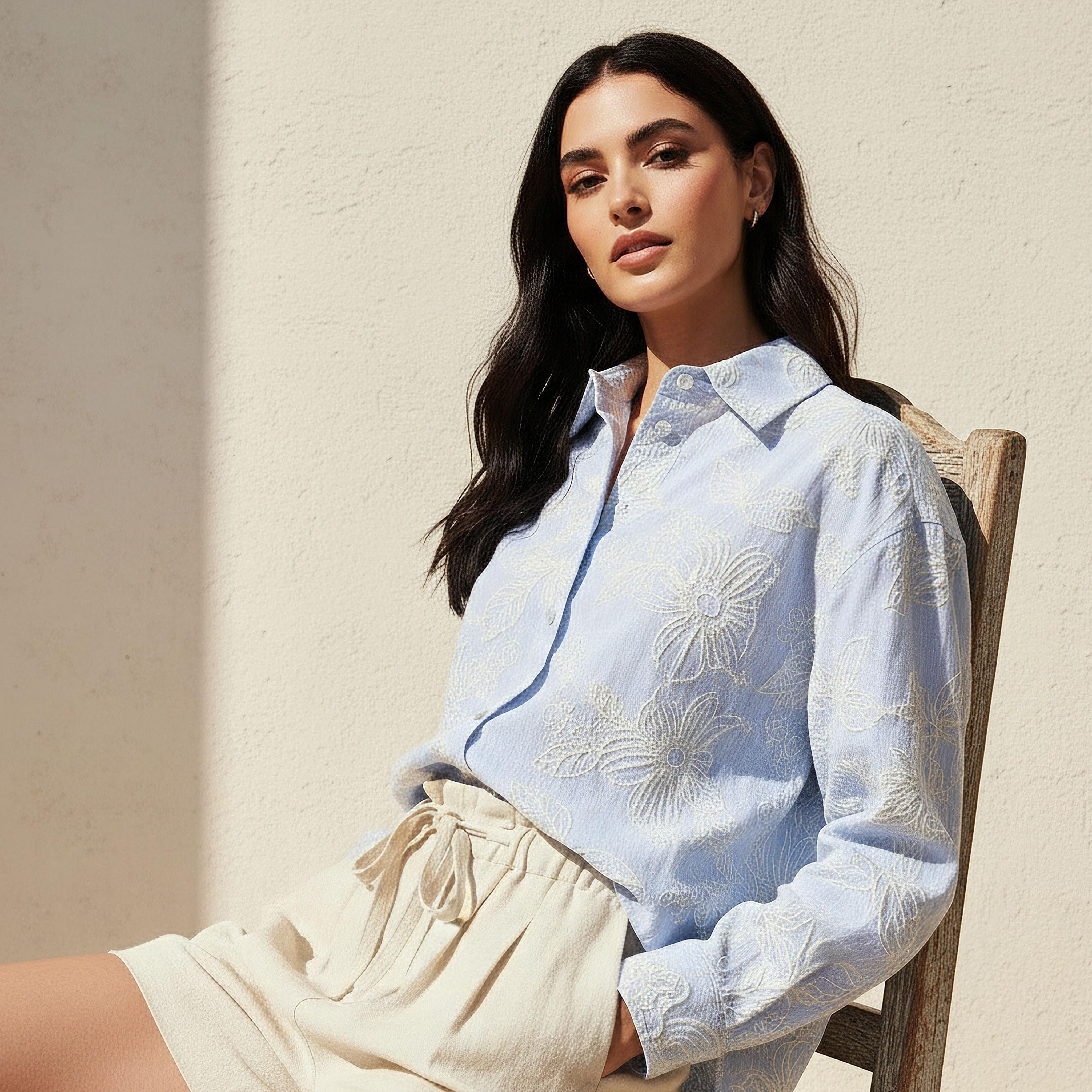قميص بتطريز زهري-women-clothing-shirtsandblouses-shirts-image-5