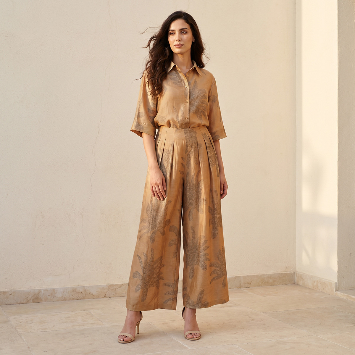 Printed Wide Leg Pants-women-clothing-coordsets-image-3