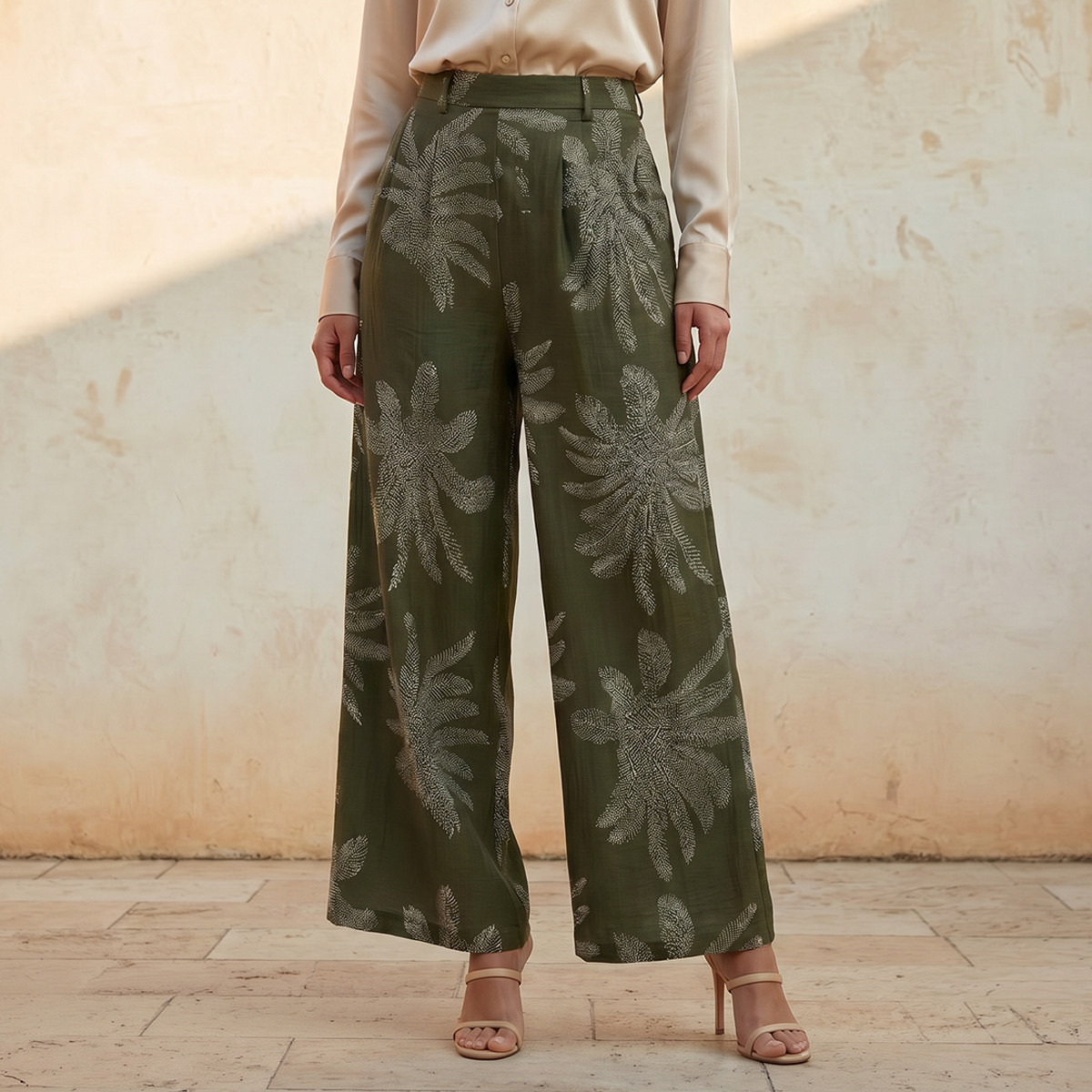 Printed Wide Leg Pants-women-clothing-coordsets-image-6