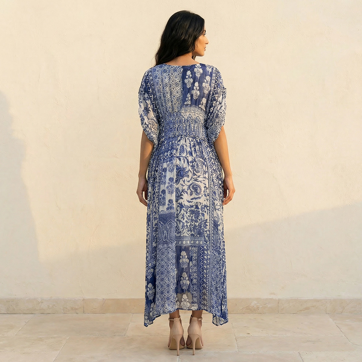 Kaftan Maxi Dress with Paisley Print-women-clothing-dresses-image-3