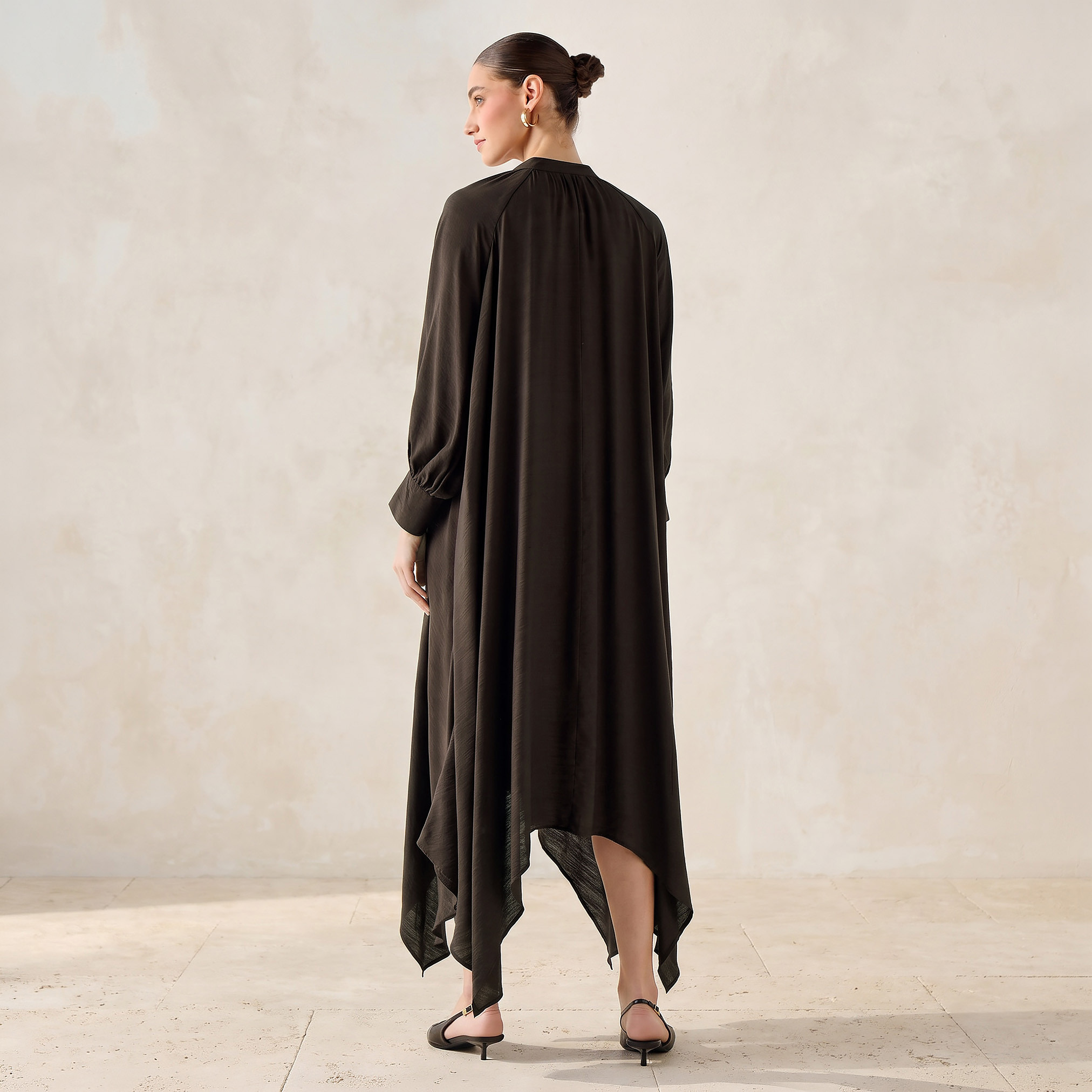 Asymmetric Dress with Neck Tie-Up-women-clothing-dresses-image-3