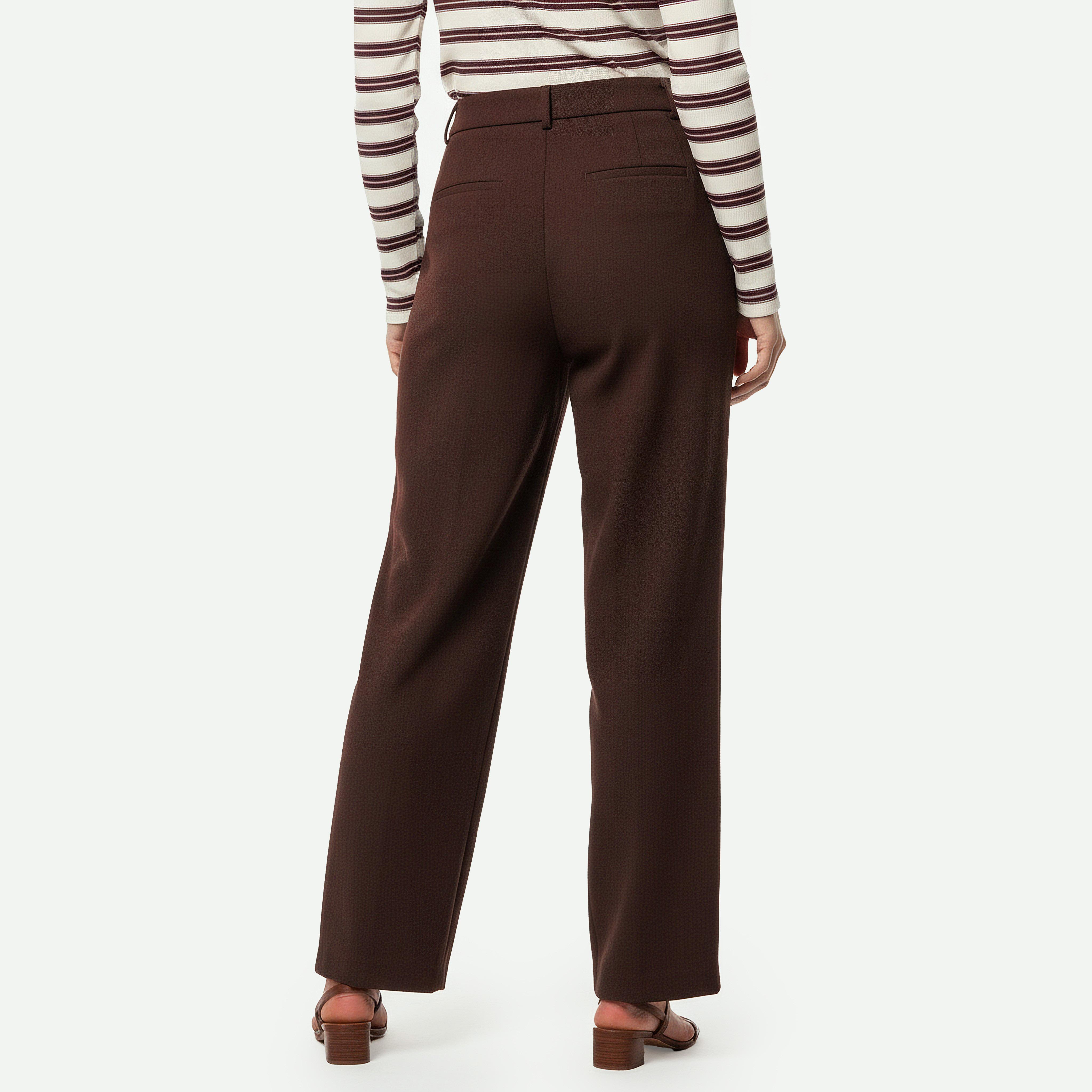 Regular Fit Pleated Pants-women-clothing-bottoms-trousers-image-4