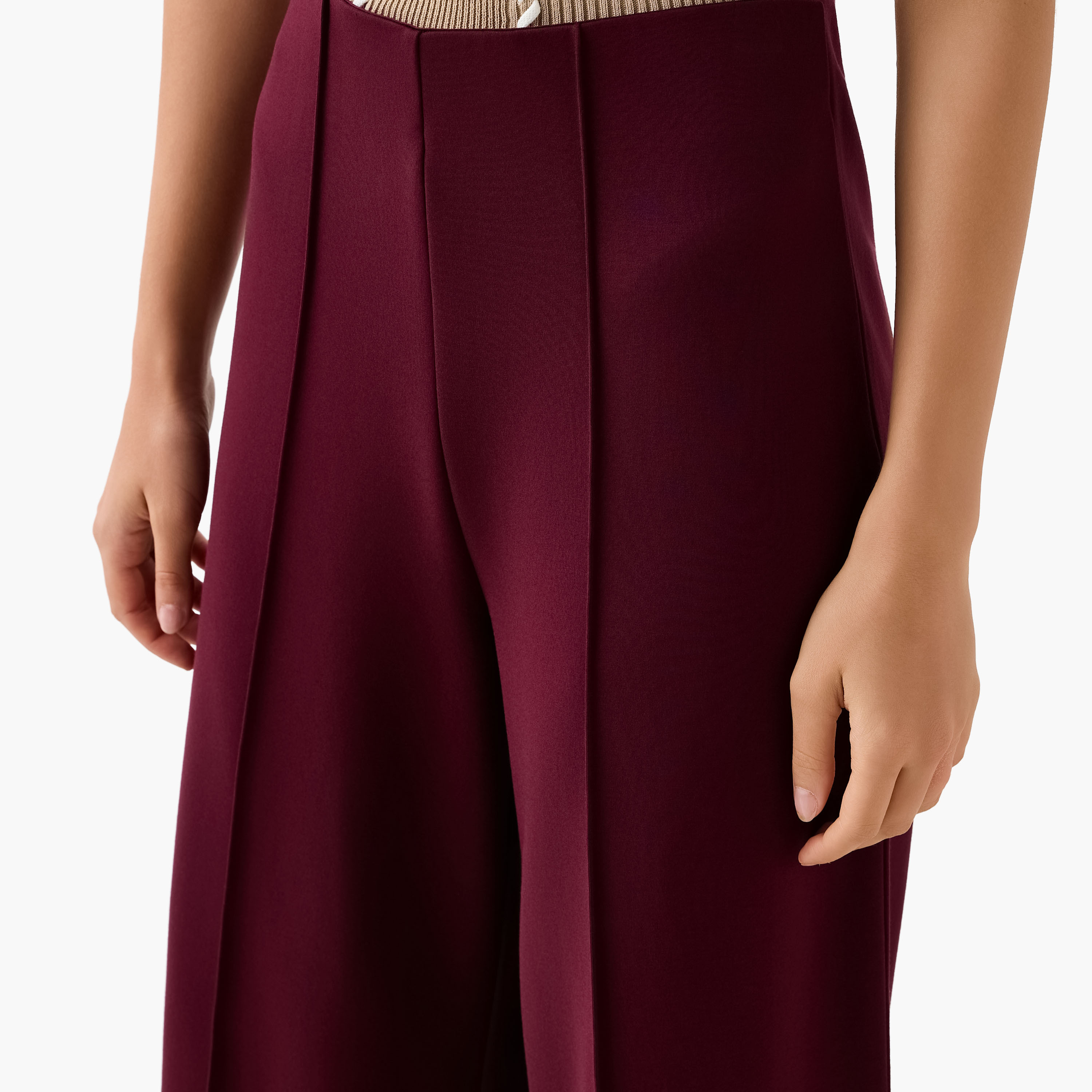 Full Pants with Wide Leg Design-women-clothing-bottoms-trousers-image-2