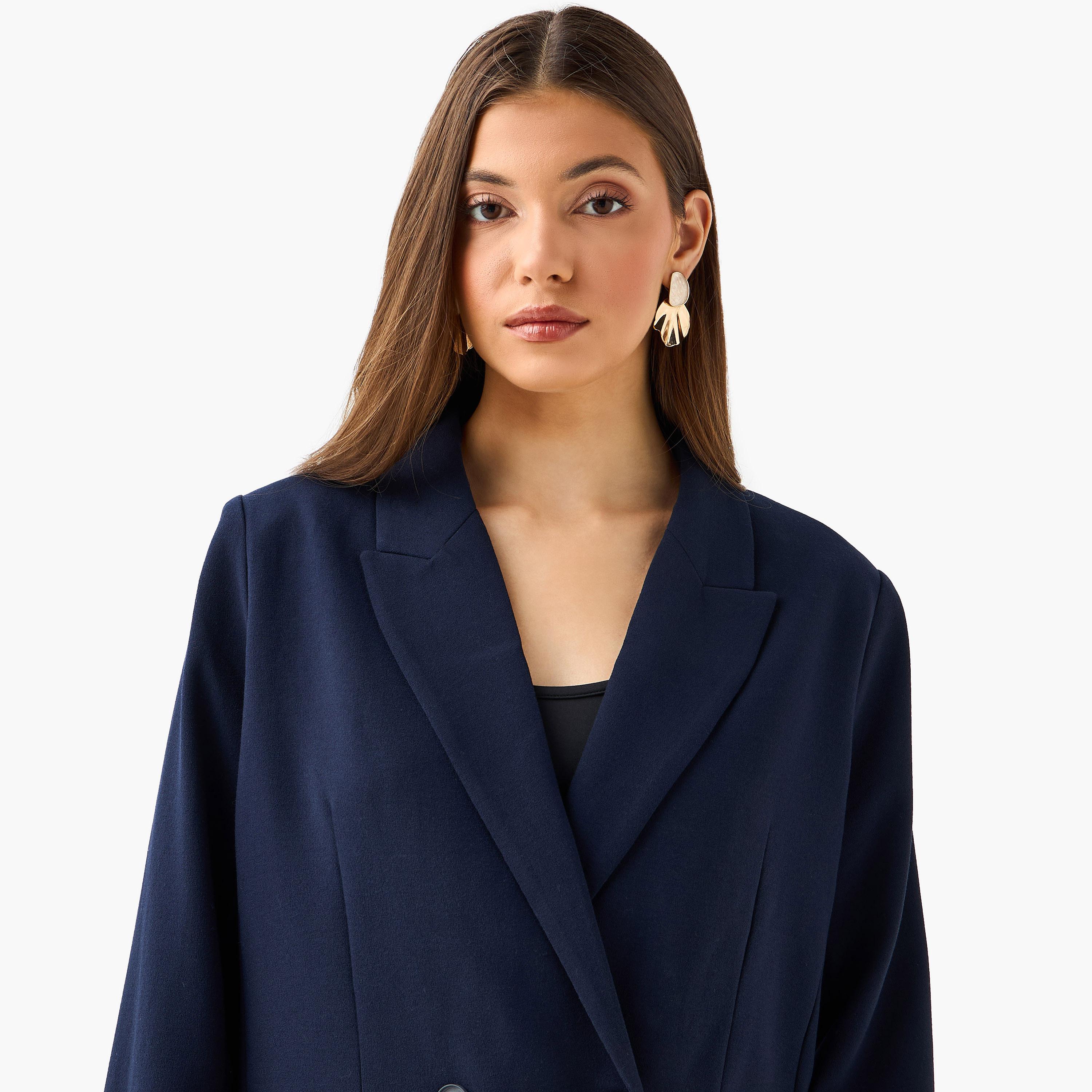Oversized Blazer with Double Breasted Closure-women-clothing-coordsets-image-7