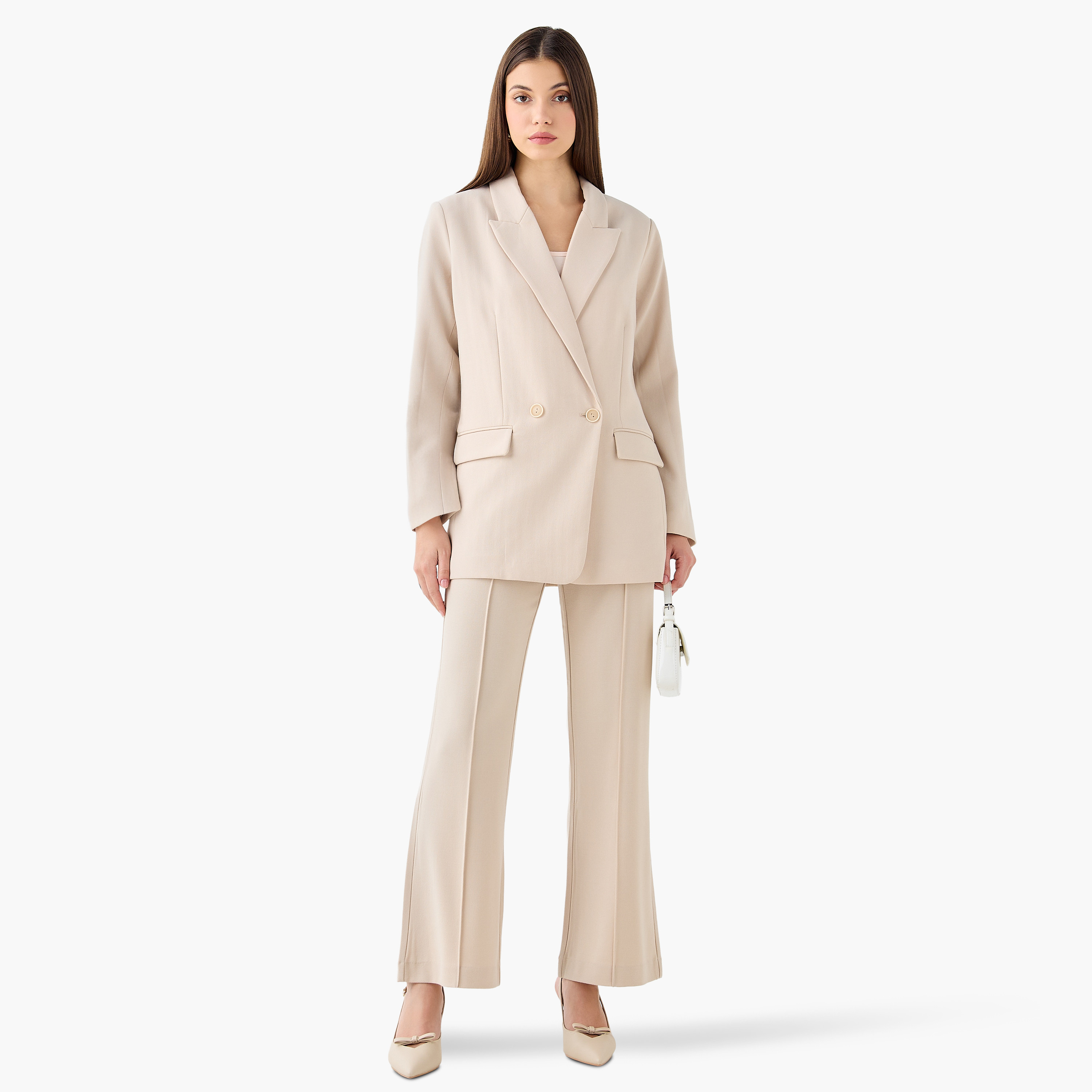 Regular Fit Pintuck Pants-women-clothing-coordsets-image-2