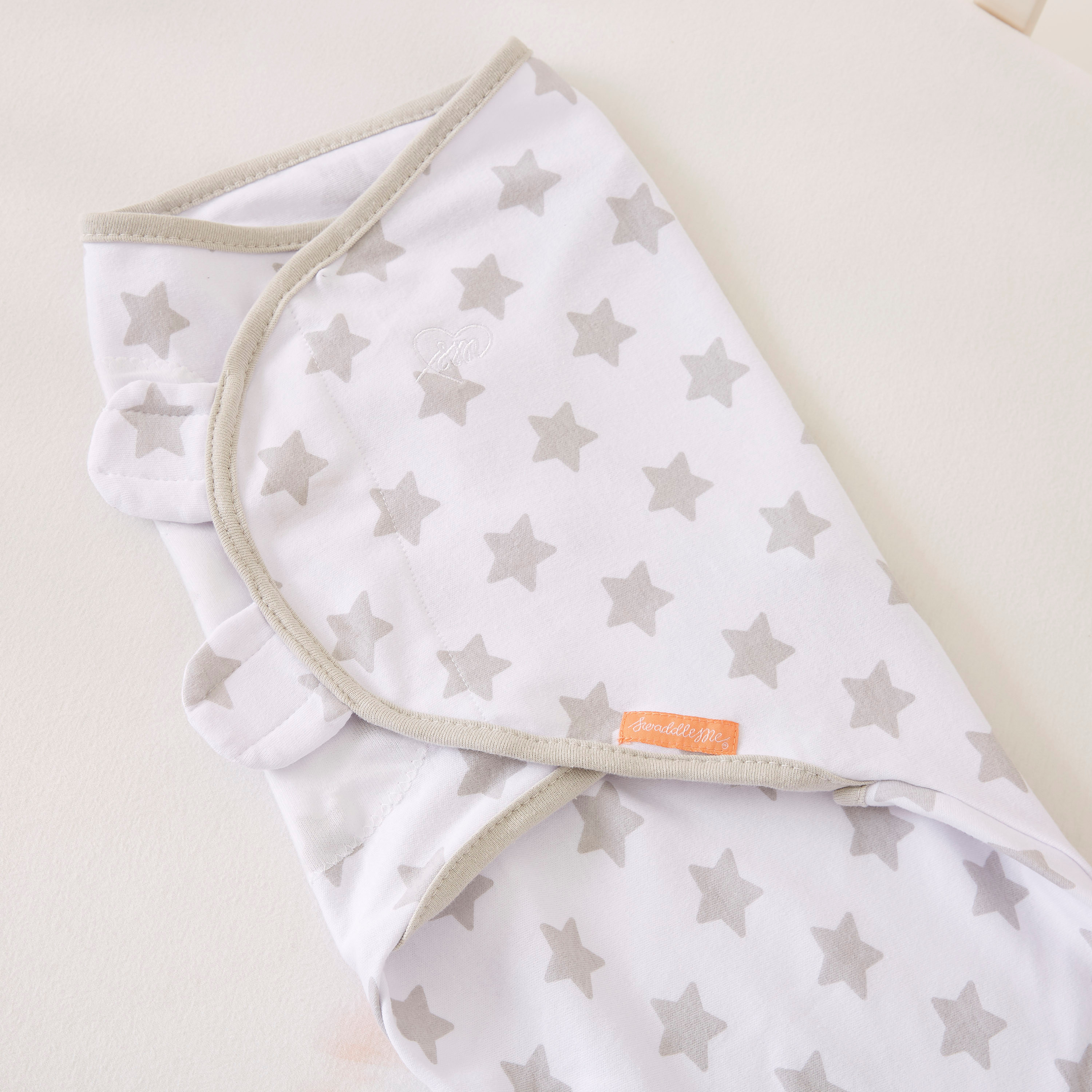 Summer Infant Star Printed Swaddle Me Wrap-baby-nursery-blanketsandswaddles-swaddlesandsleepingbags-image-2
