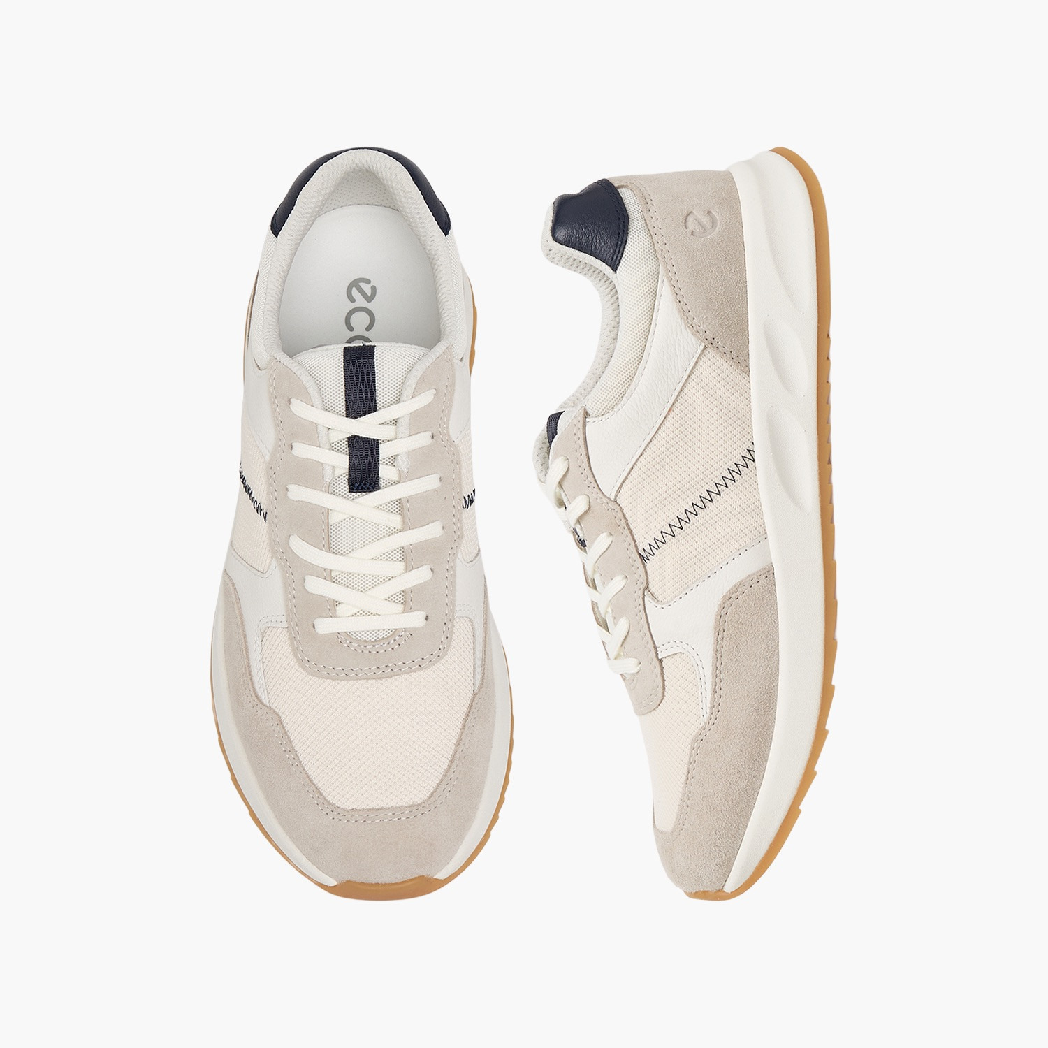 حذاء سنيكرز بارز الملمس بطول الكاحل ورباط إغلاق للرجال من إيكو-men-shoes-sneakers-image-1