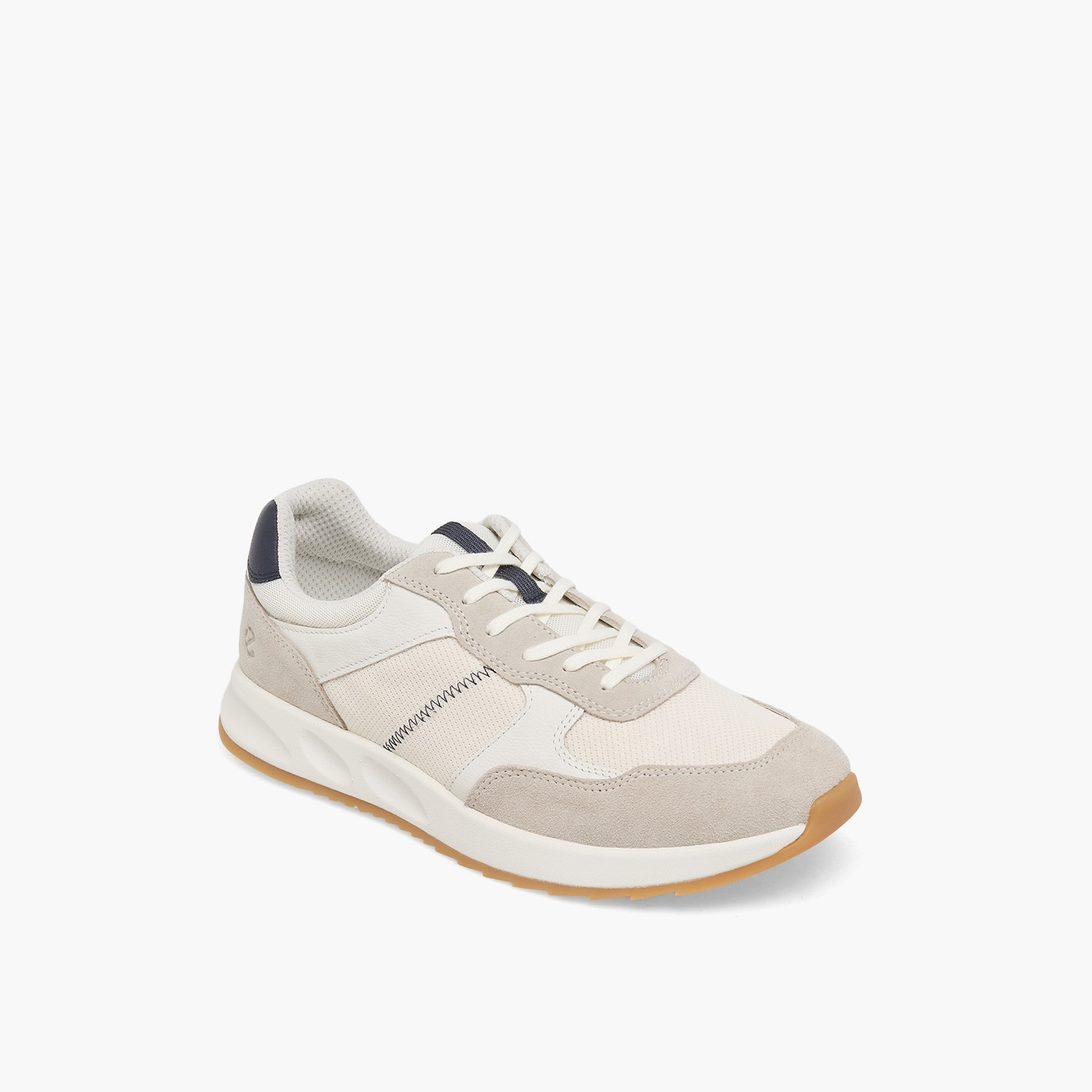حذاء سنيكرز بارز الملمس بطول الكاحل ورباط إغلاق للرجال من إيكو-men-shoes-sneakers-image-2