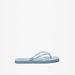 Aqua Floral Print Slip-On Flip Flops-Women%27s Flip Flops & Beach Slippers-thumbnailMobile-2
