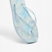 Aqua Floral Print Slip-On Flip Flops-Women%27s Flip Flops & Beach Slippers-thumbnailMobile-3