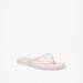 Aqua Floral Print Slip-On Flip Flops-Women%27s Flip Flops & Beach Slippers-thumbnail-1
