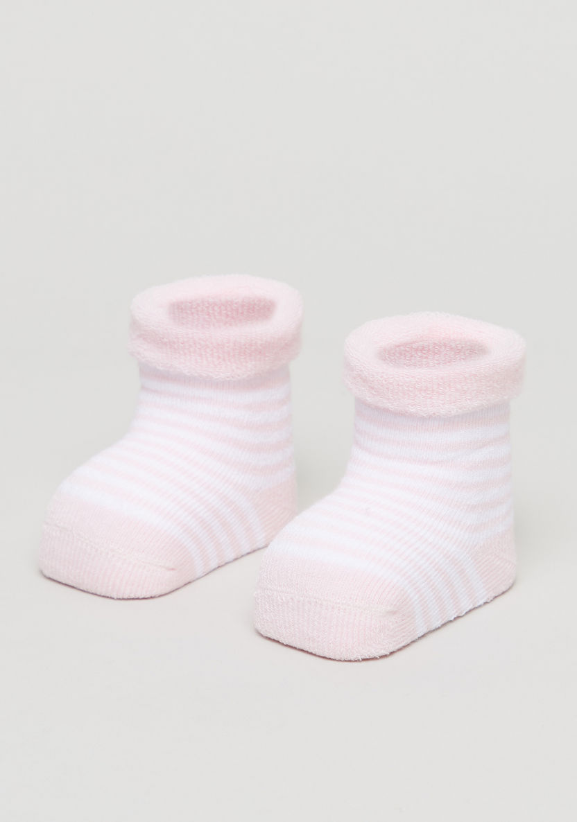 Giggles Striped Knitted Socks-Socks-image-0