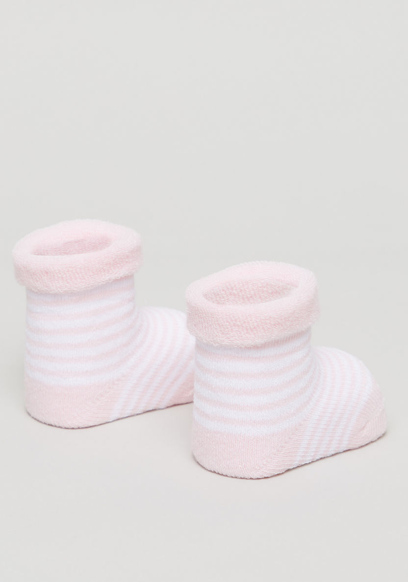 Giggles Striped Knitted Socks-Socks-image-2
