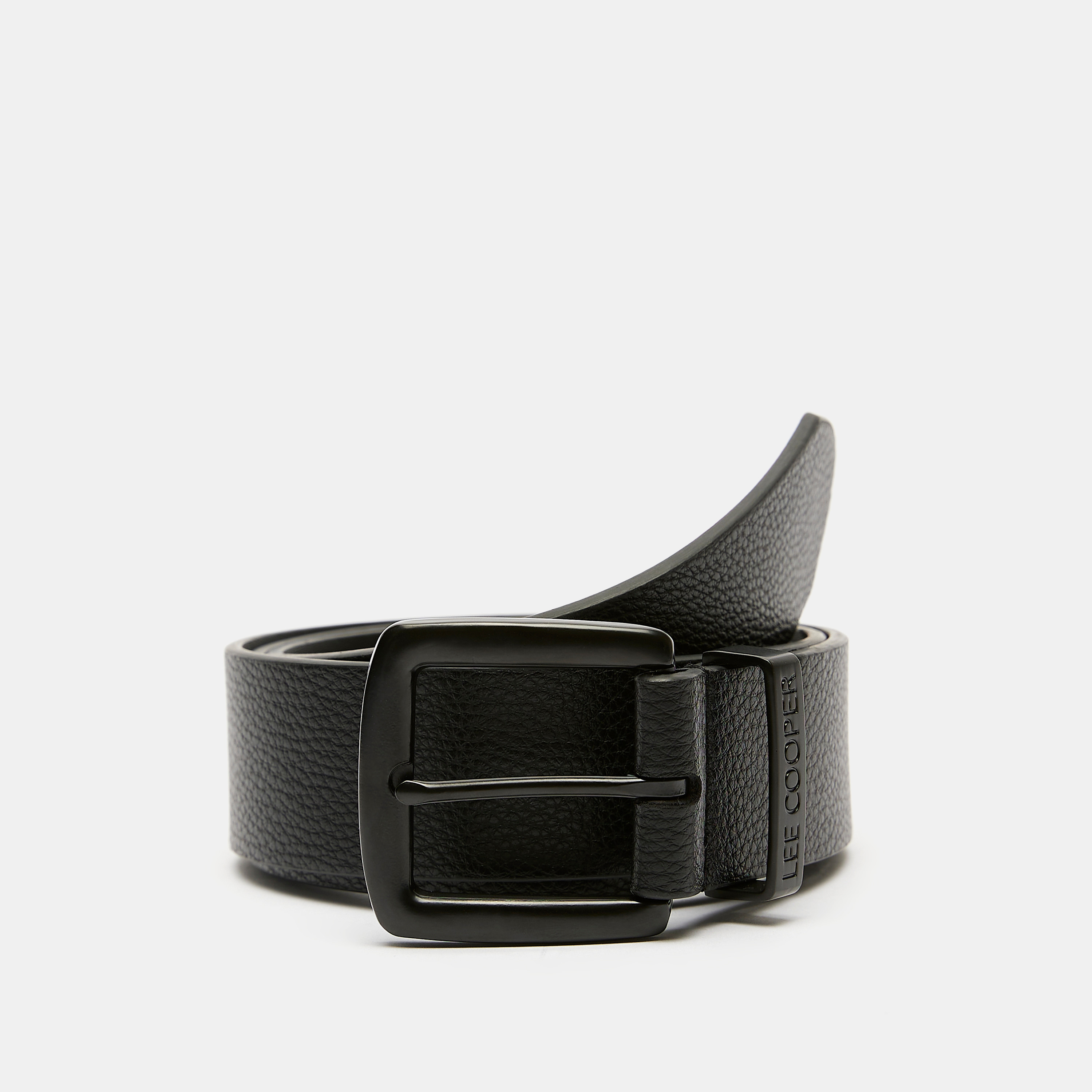 Lee Cooper Textured Waist Belt with Pin Buckle Closure-men-beltsandwallets-belts-image-1