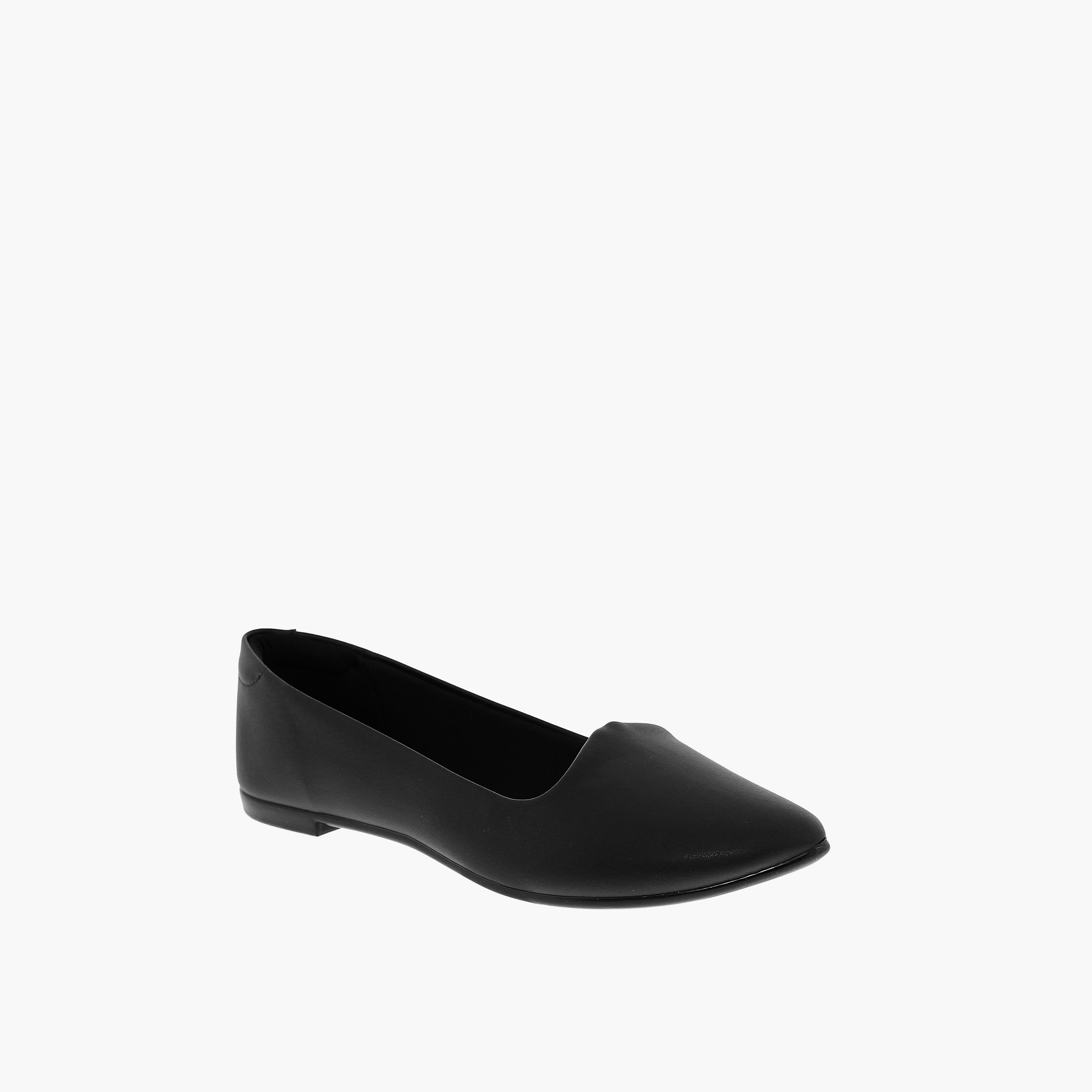 موليكا- حذاء بلارينا إيزياك مقدمة مدببة سهل الارتداء للنساء | 5635-816-7800-15745-women-shoes-ballerinas-image-1