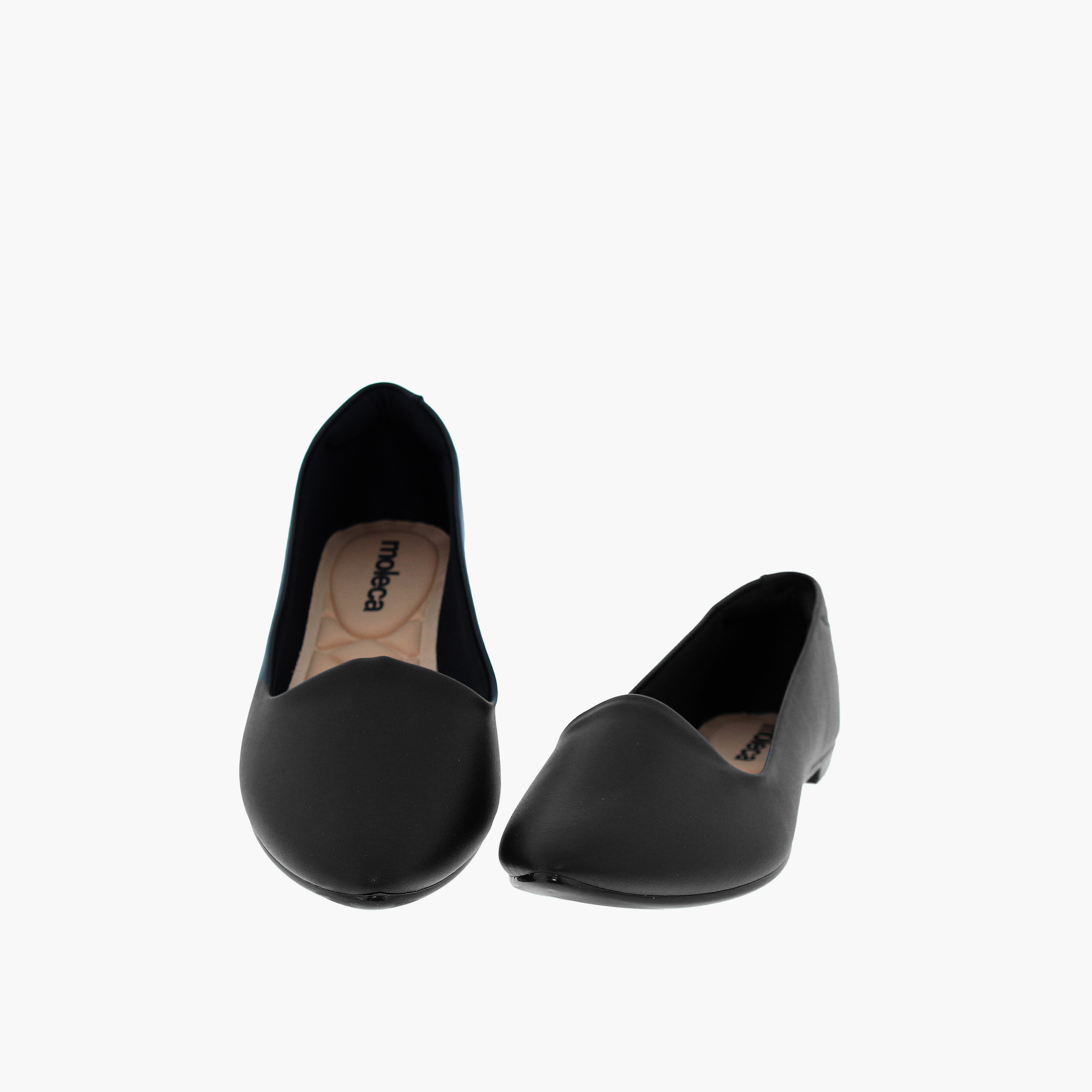 موليكا- حذاء بلارينا إيزياك مقدمة مدببة سهل الارتداء للنساء | 5635-816-7800-15745-women-shoes-ballerinas-image-4