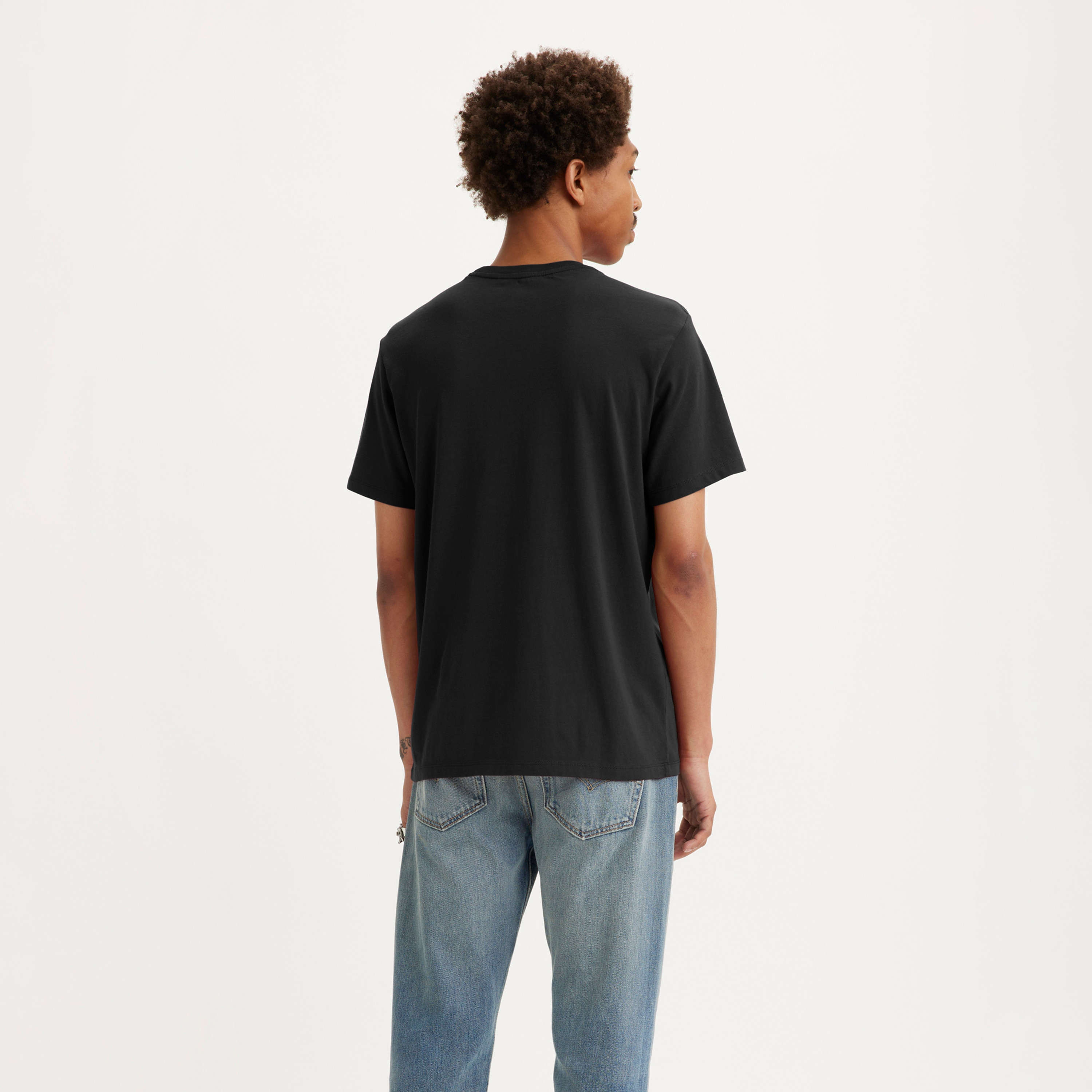 Levi's Plain Crew Neck Short Sleeves T-Shirt-men-clothing-tshirtsandpolos-tshirts-image-2