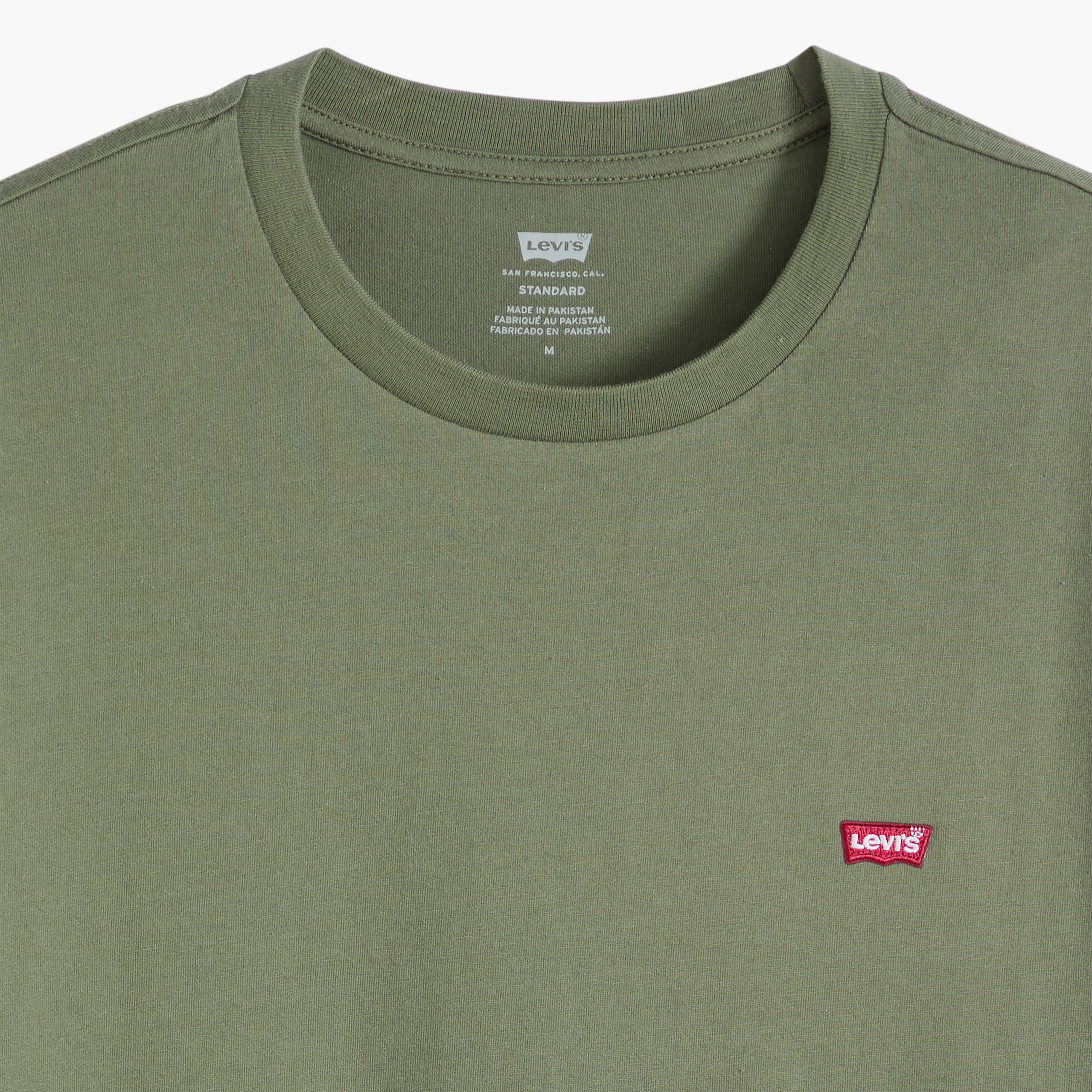 Levi's Plain Crew Neck Short Sleeves Men's T-Shirt-men-clothing-tshirtsandpolos-tshirts-image-5