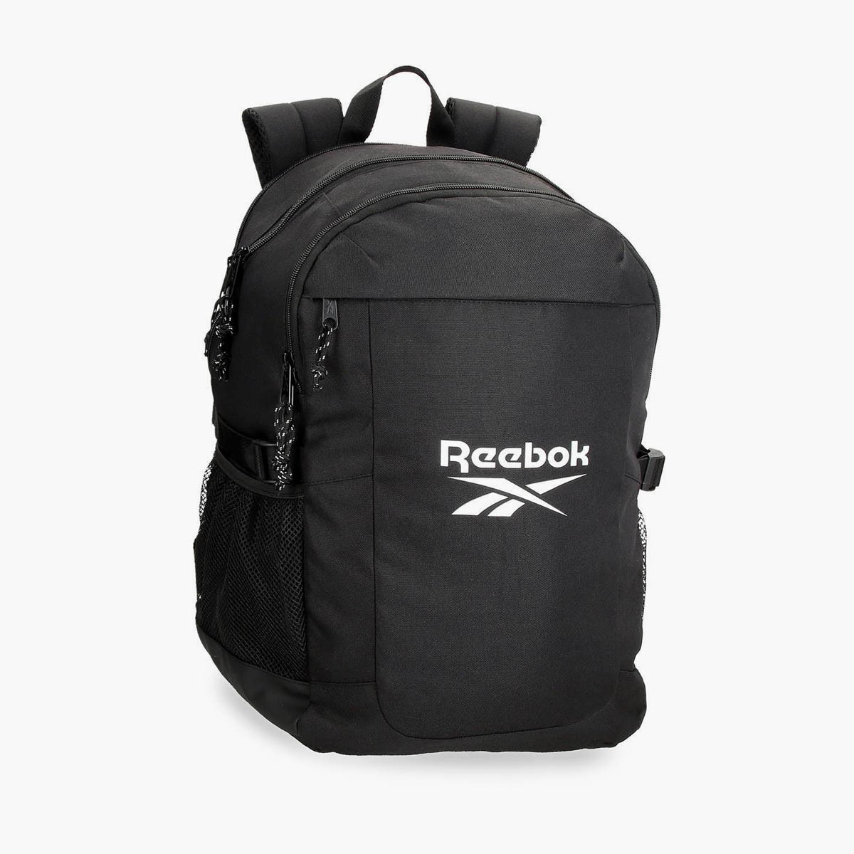 Reebok Logo Print School Backpack with Adjustable Straps and Zip Closure - 38x19x43 cm-school-bagsandbackpacks-backpacks-image-1