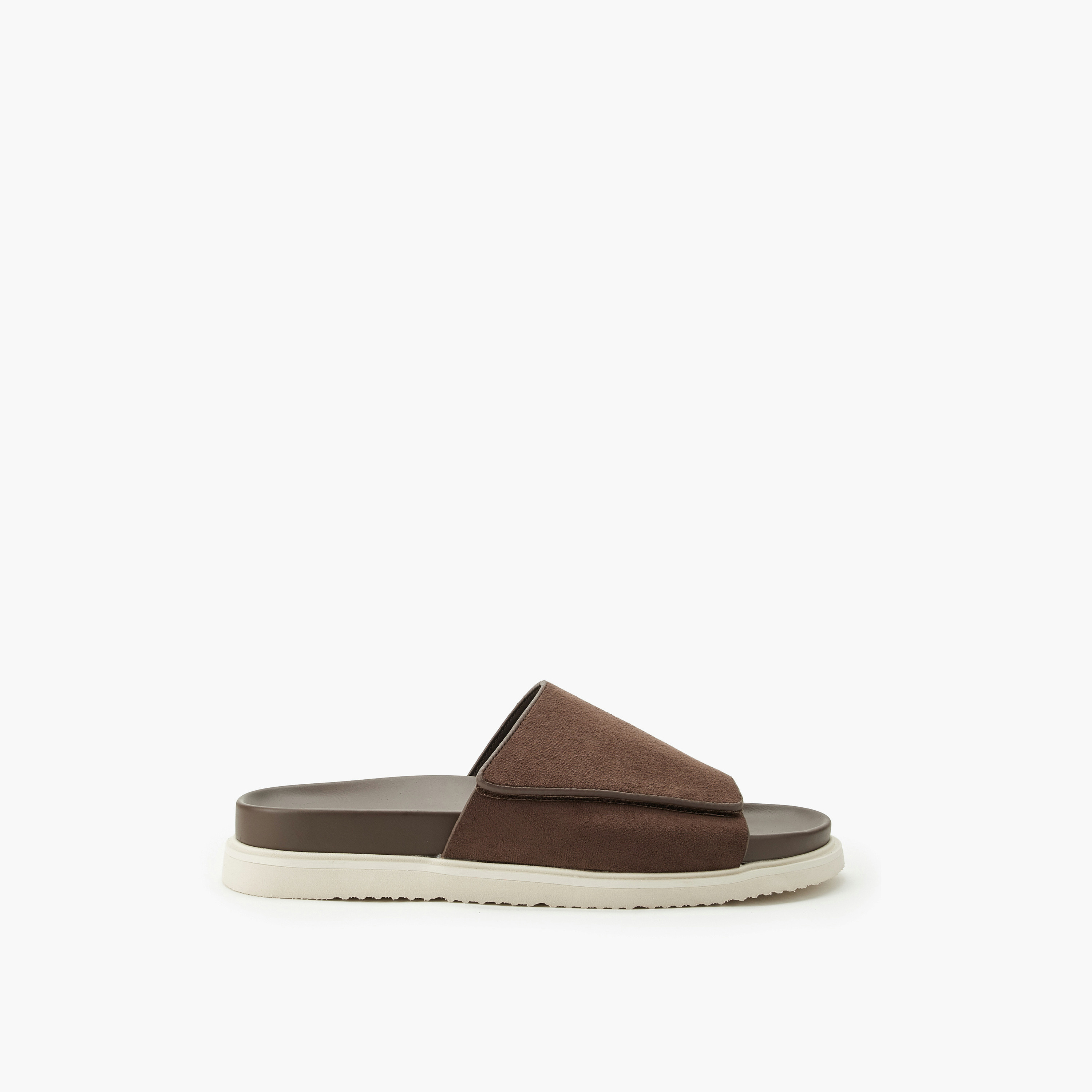 صندل مريح للرجال بملمس بارز وشريط إغلاق لاصق من لو كونفورت-men-shoes-sandals-image-3