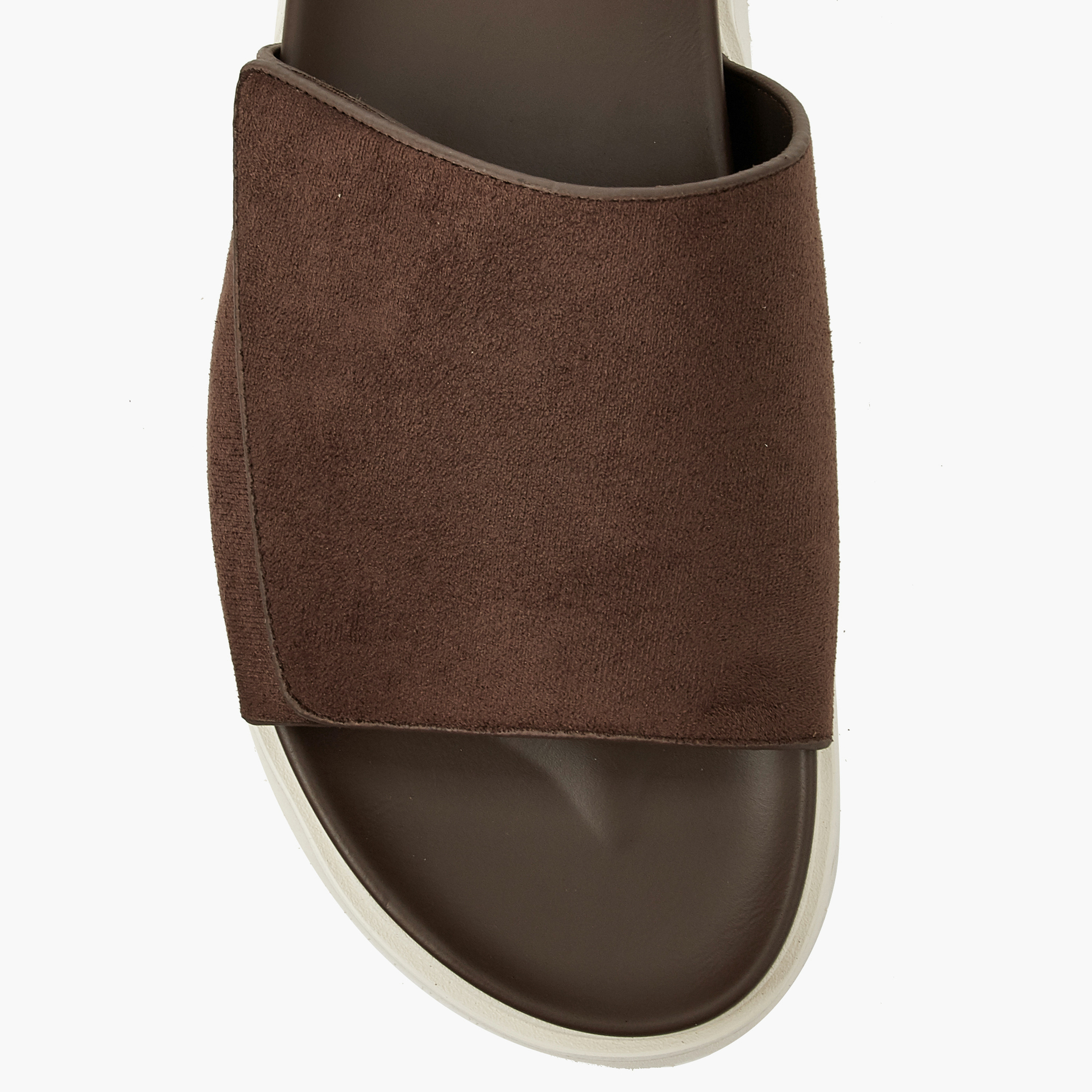 صندل مريح للرجال بملمس بارز وشريط إغلاق لاصق من لو كونفورت-men-shoes-sandals-image-4