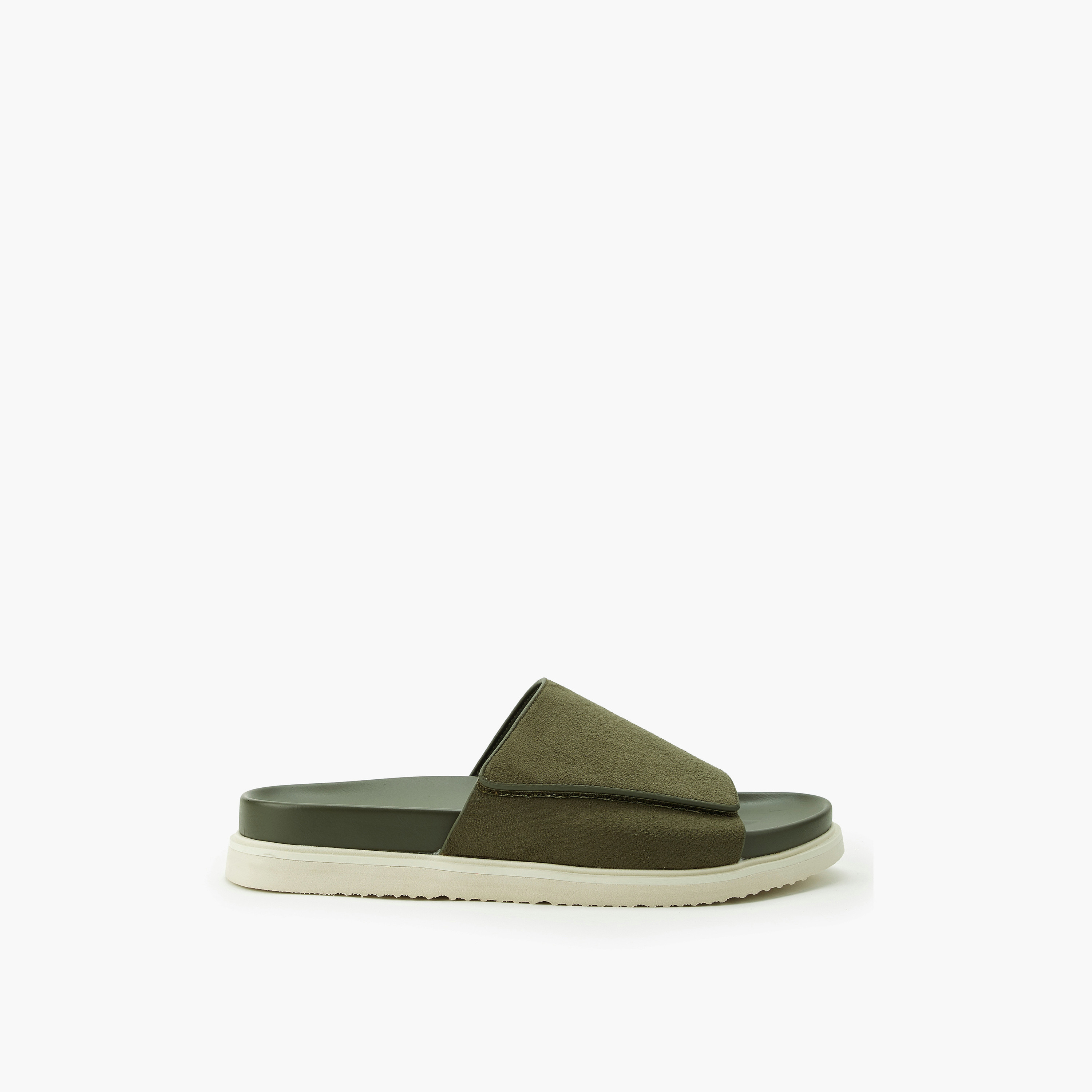 صندل مريح للرجال بملمس بارز وشريط إغلاق لاصق من لو كونفورت-men-shoes-sandals-image-3