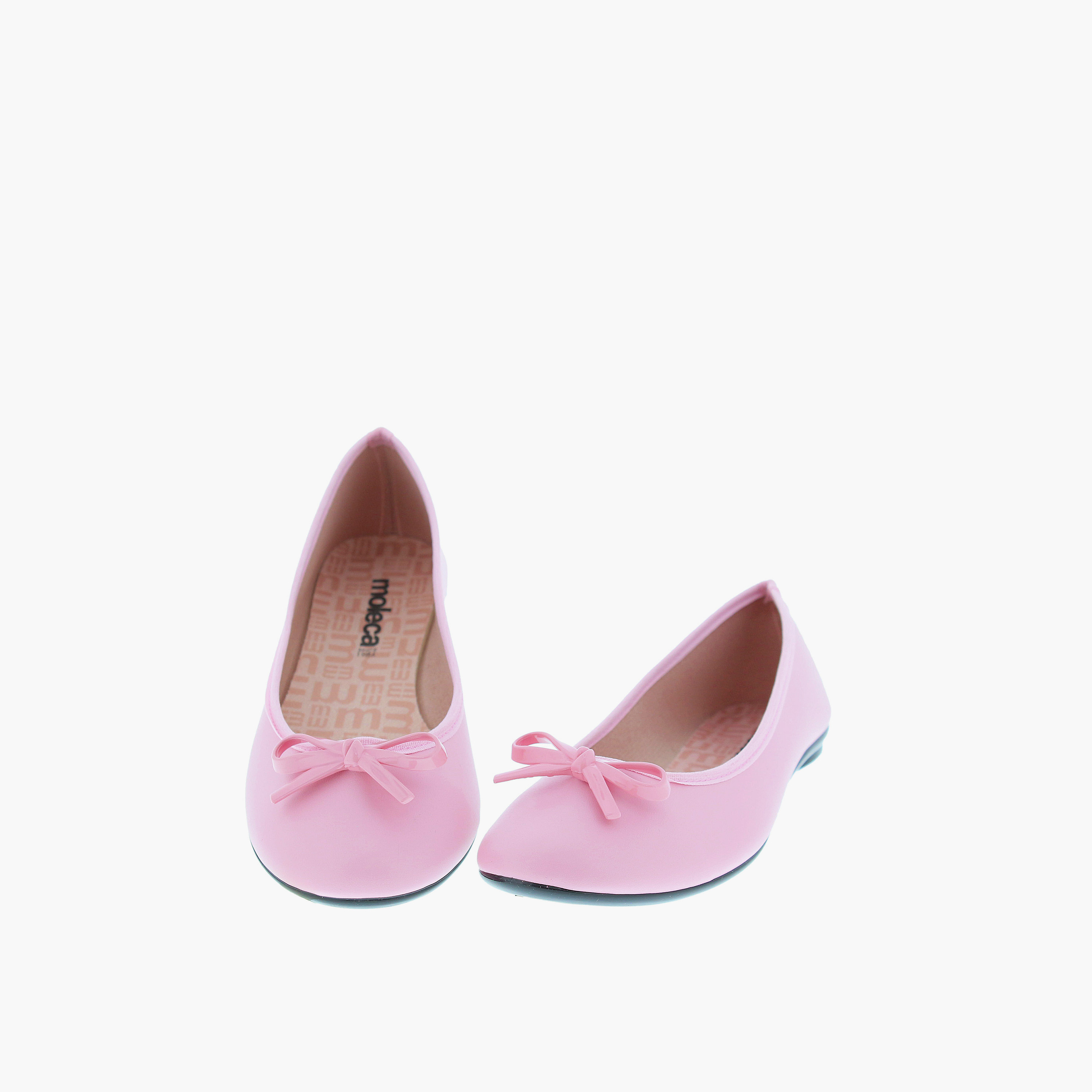 موليكا- حذاء بلارينا كيلياي مقدمة مستديرة سهل الارتداء للنساء | 5726-115-7800-98826-women-shoes-ballerinas-image-4