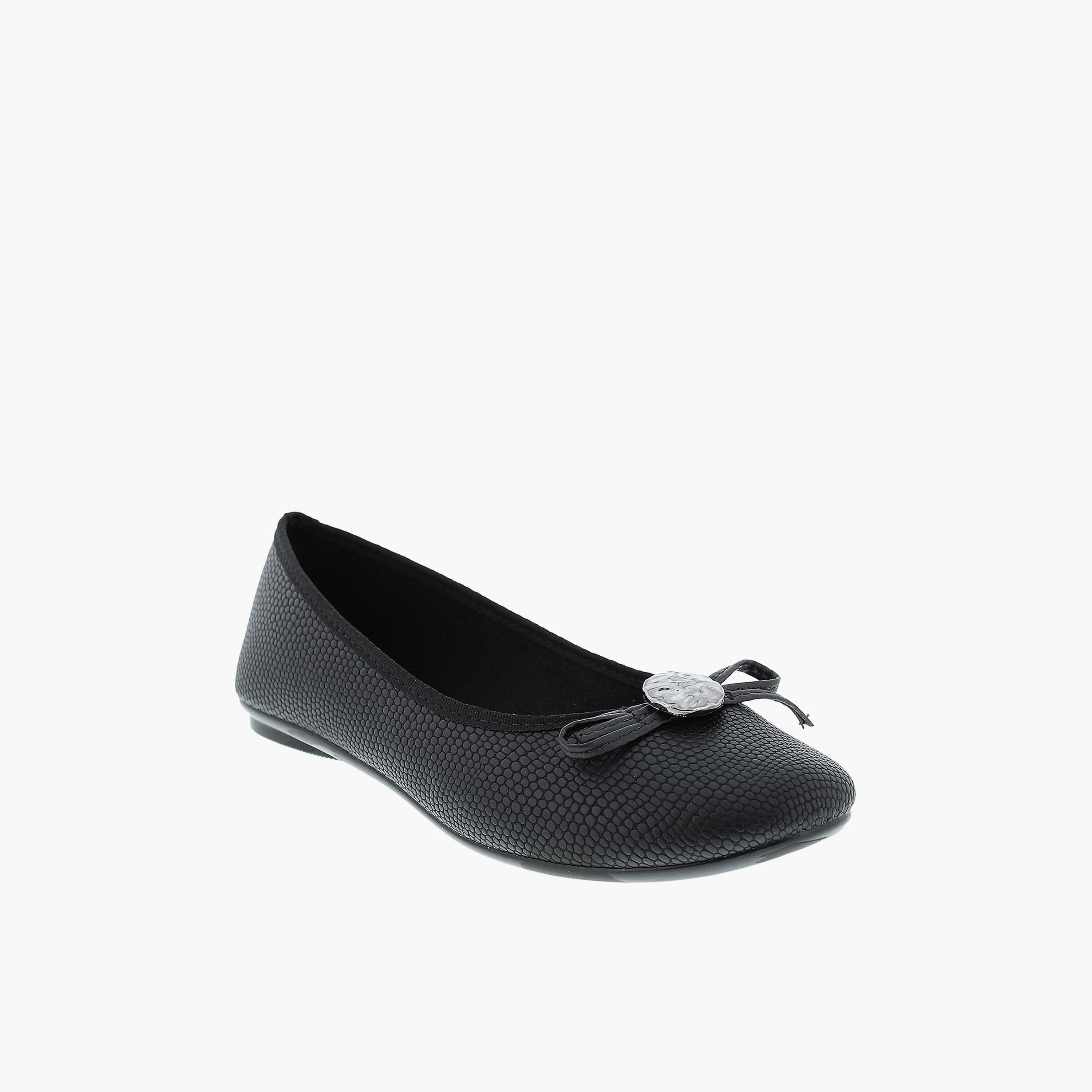 Moleca by Geoomnii Women's Slip On Flat Round Toe Ballerinas | 5726-135-28523-15745      -women-shoes-ballerinas-image-1