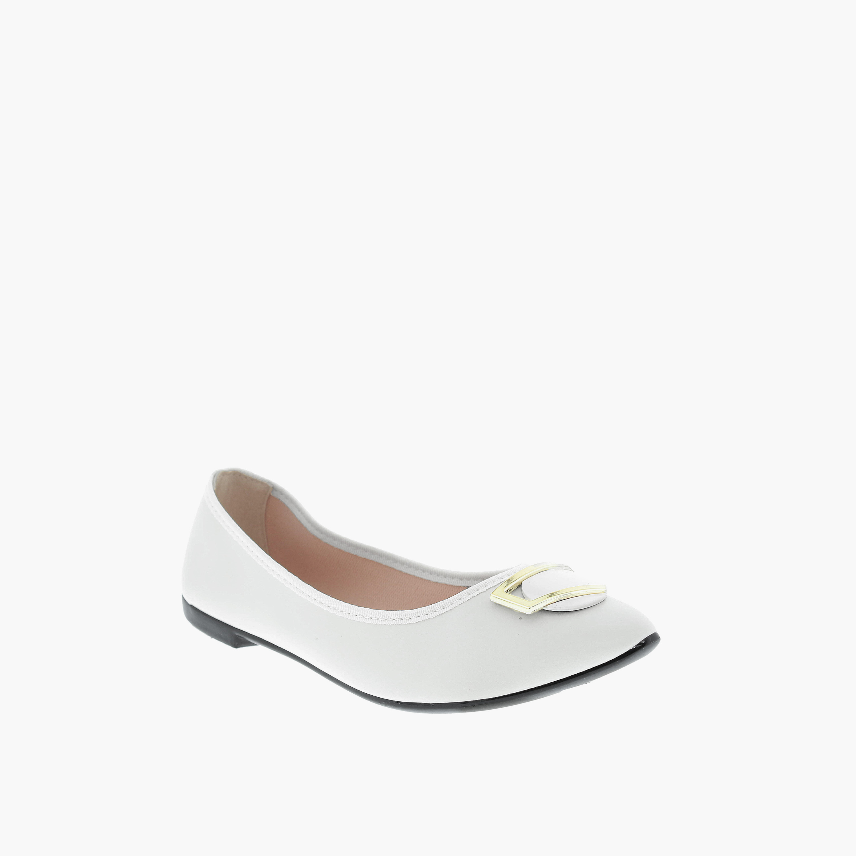 موليكا- حذاء بلارينا جوردين مقدمة مدببة سهل الارتداء للنساء | 5727-116-7800-35312-women-shoes-ballerinas-image-1