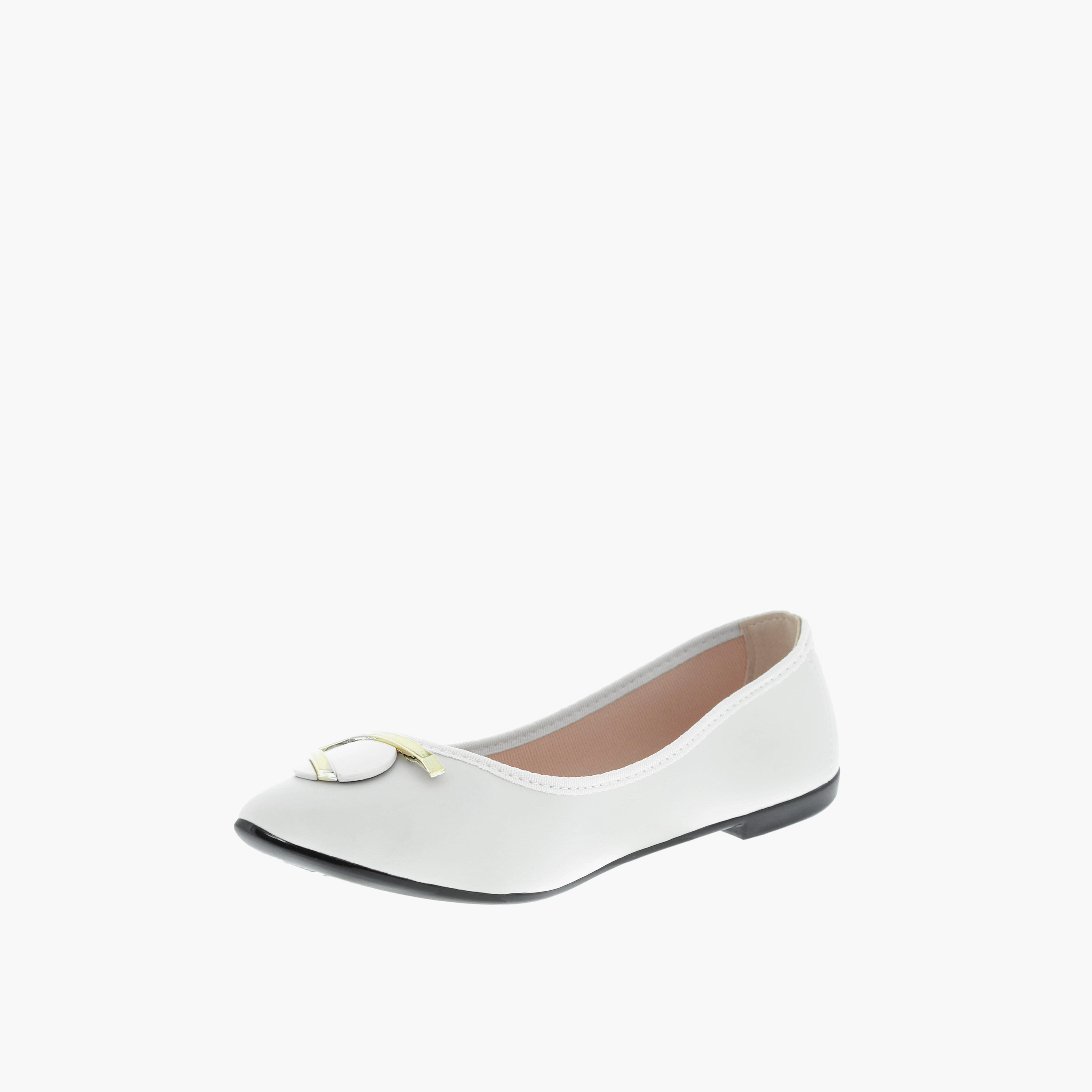 موليكا- حذاء بلارينا جوردين مقدمة مدببة سهل الارتداء للنساء | 5727-116-7800-35312-women-shoes-ballerinas-image-3