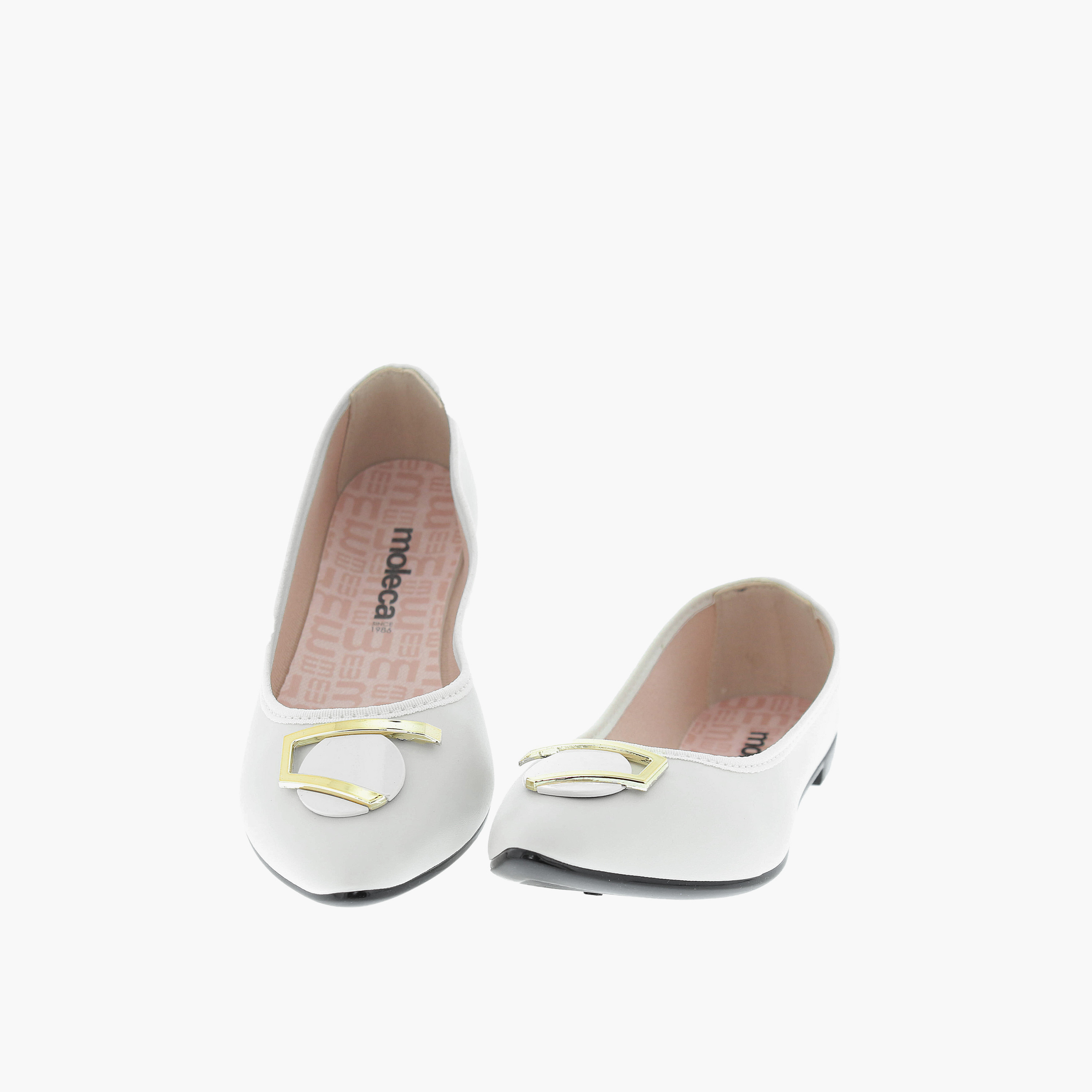 موليكا- حذاء بلارينا جوردين مقدمة مدببة سهل الارتداء للنساء | 5727-116-7800-35312-women-shoes-ballerinas-image-4
