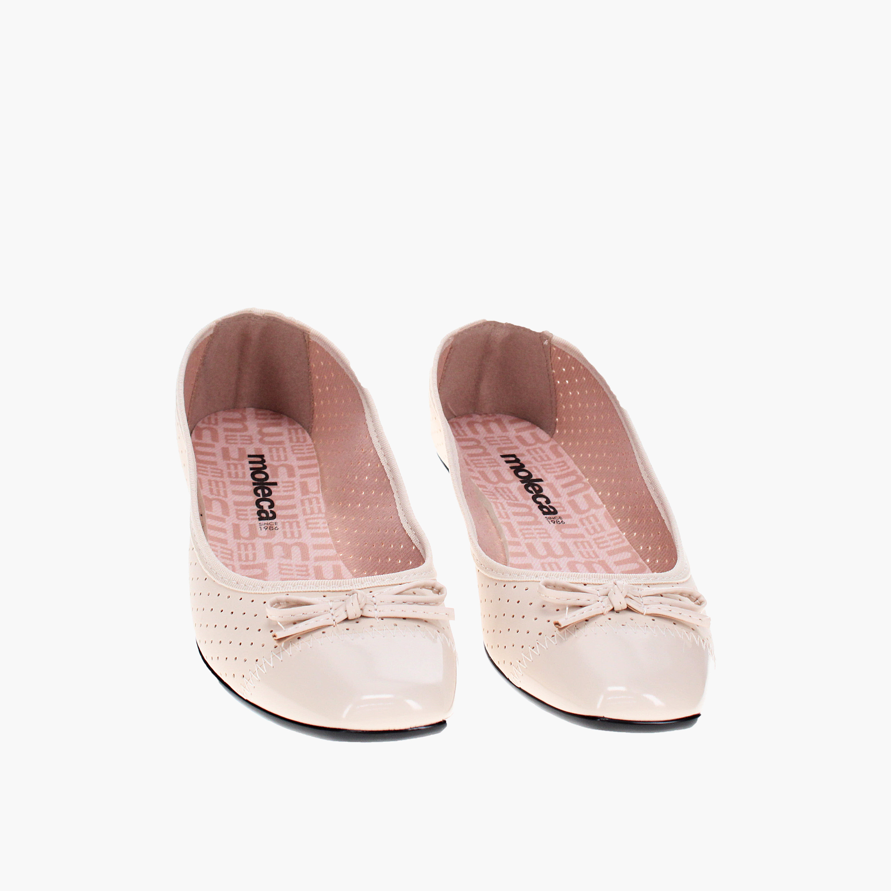 Moleca by Geoomnii Women's Slip On Raene Round Toe Ballerinas | 5729-110-16918-83517      -women-shoes-ballerinas-image-4