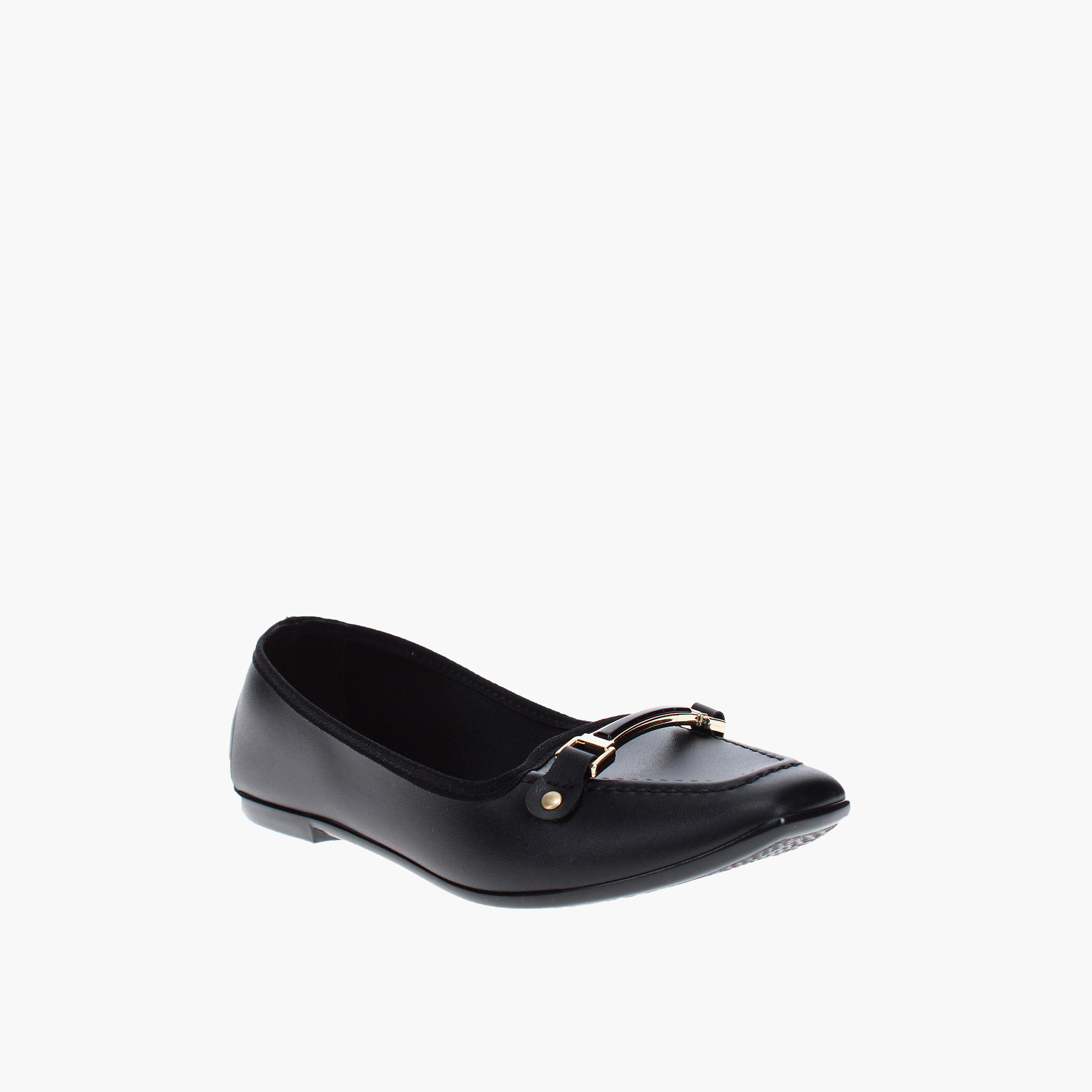 Moleca by Geoomnii Women's Slip On Nix Round Toe Ballerinas | 5729-127-7800-15745      -women-shoes-ballerinas-image-1