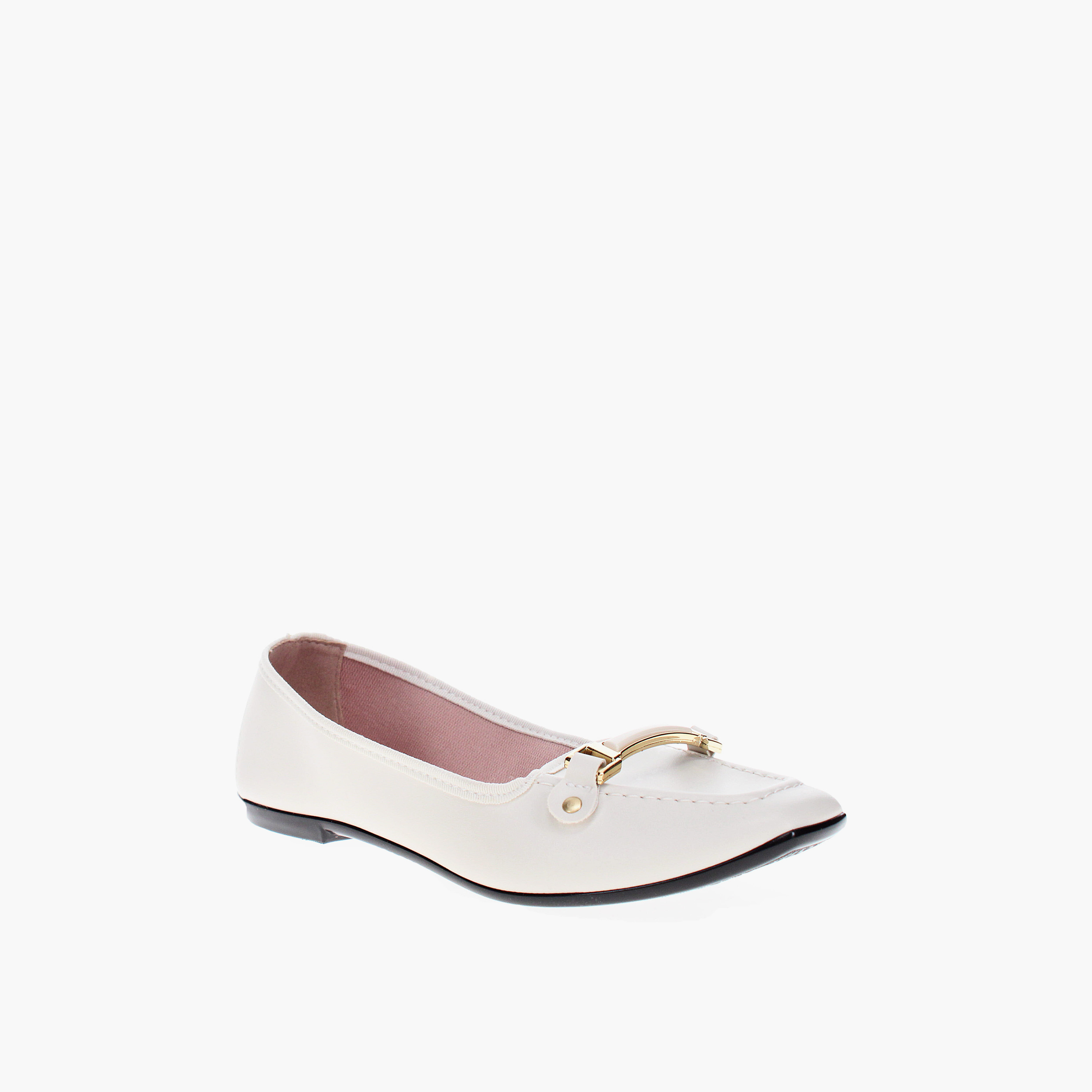 Moleca by Geoomnii Women's Slip On Miss Round Toe Ballerinas | 5729-127-7800-35312      -women-shoes-ballerinas-image-1