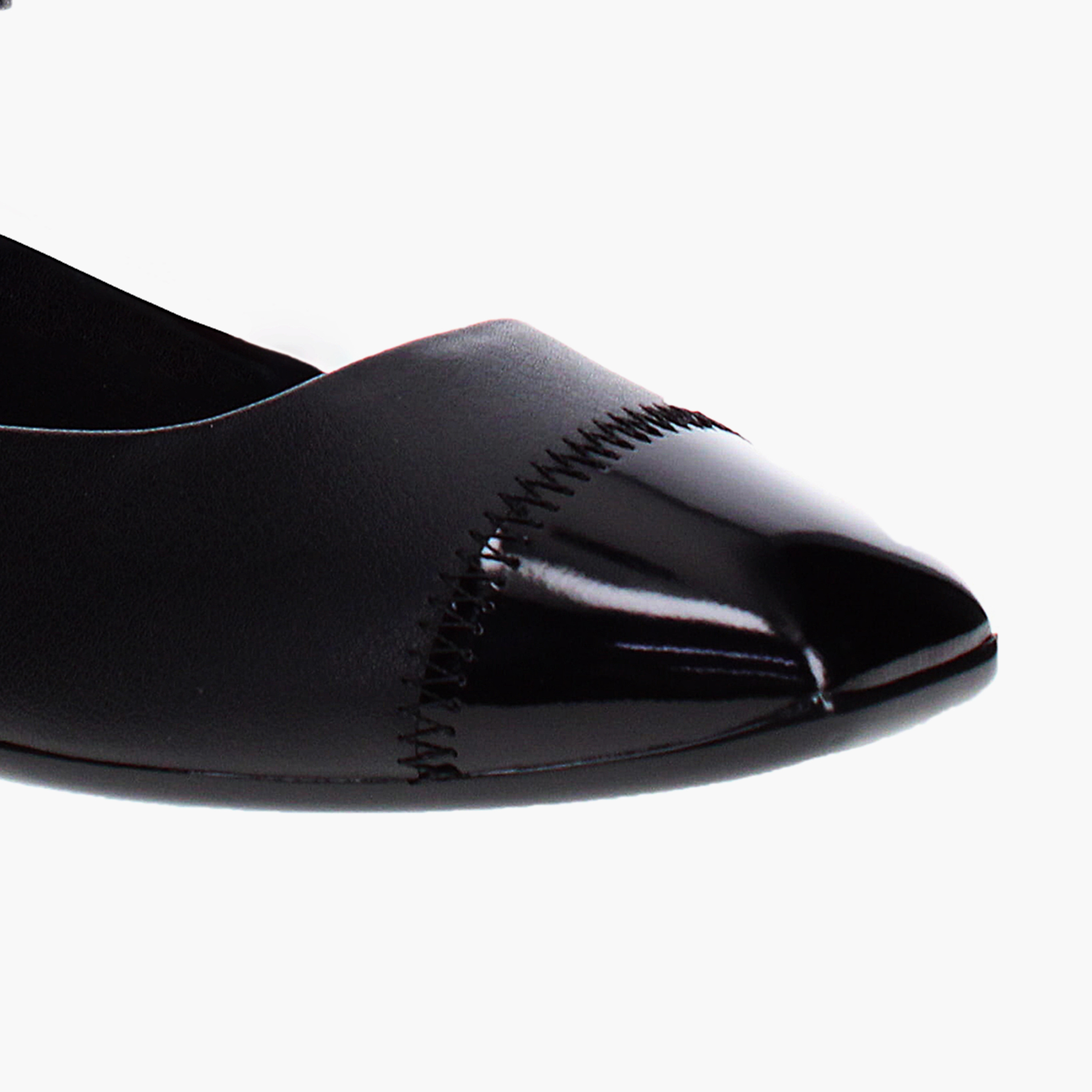 MOLECA by Geoomnii Women's Buckle Ama Ankle Strap Ballerinas         -women-shoes-ballerinas-image-2