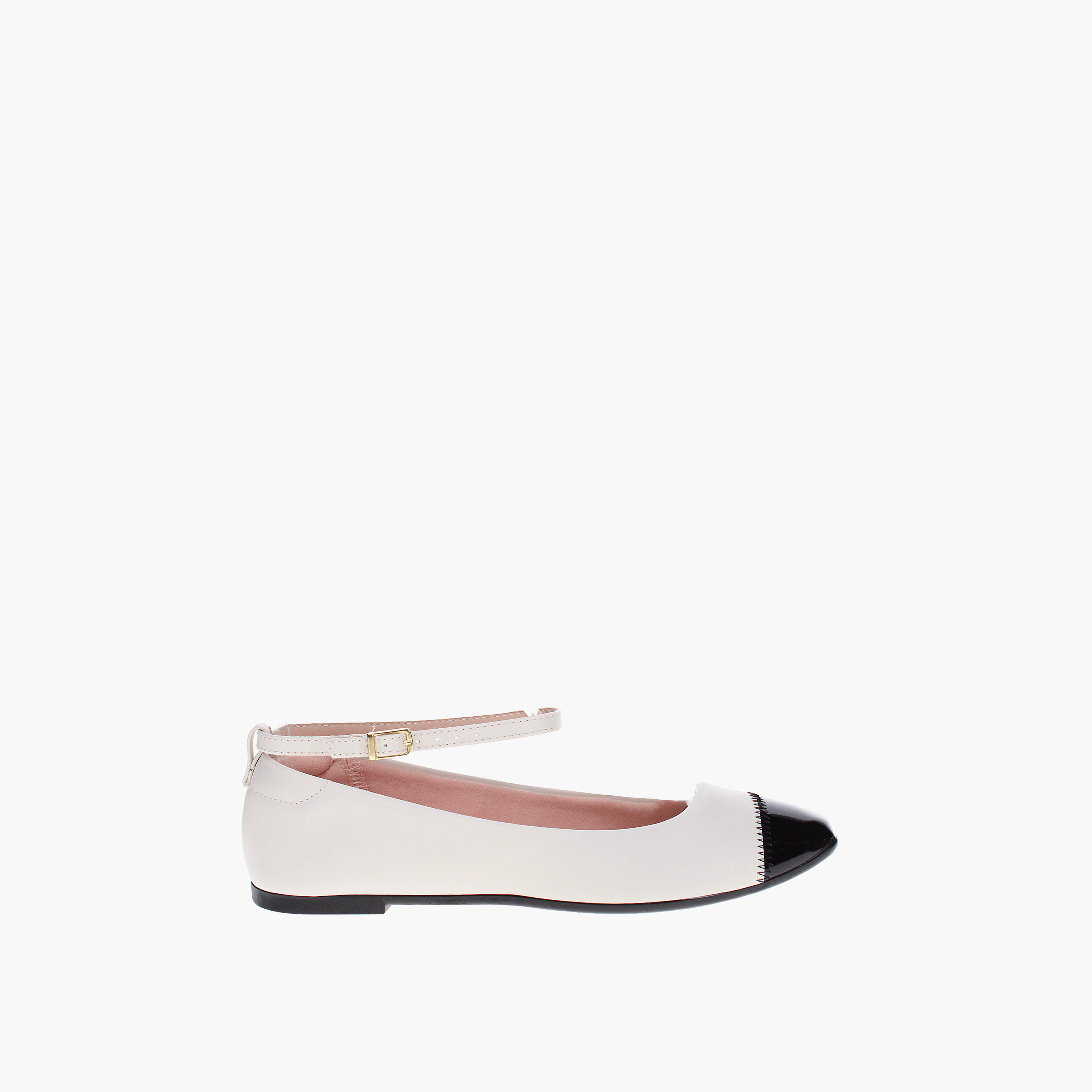 MOLECA by Geoomnii Women's Buckle Raene Ankle Strap Ballerinas         -women-shoes-ballerinas-image-4