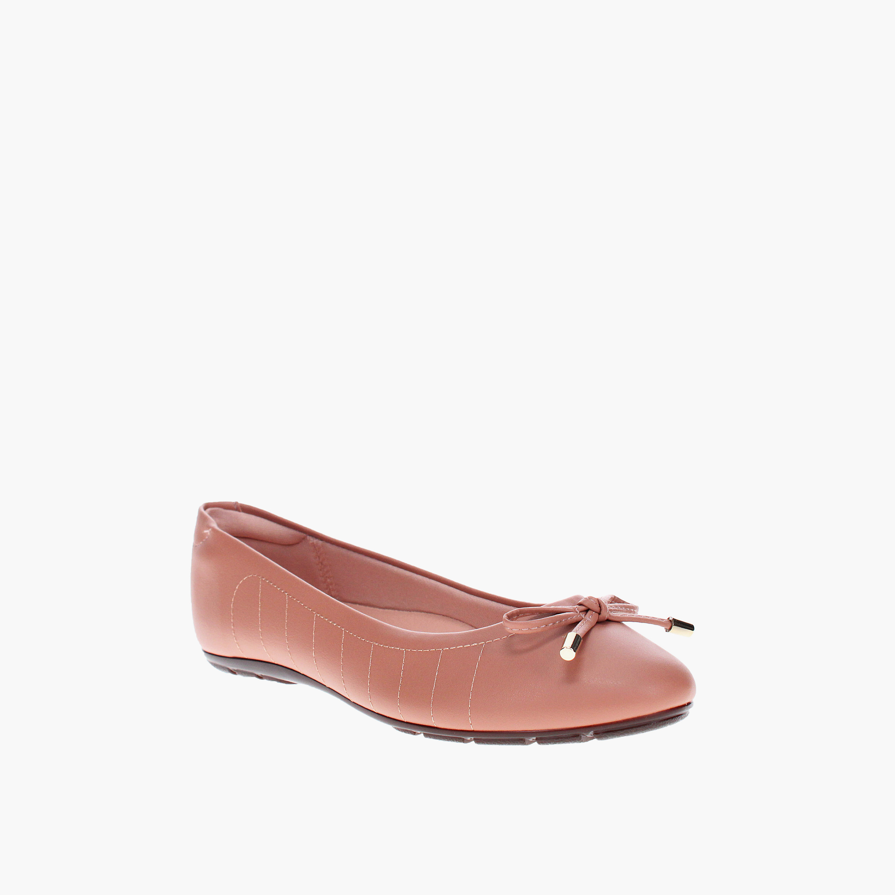موليكا - حذاء باليرينا كاي بمقدمة مستديرة سهل الارتداء - للسيدات | 5800-102-7800-52531-women-shoes-ballerinas-image-1