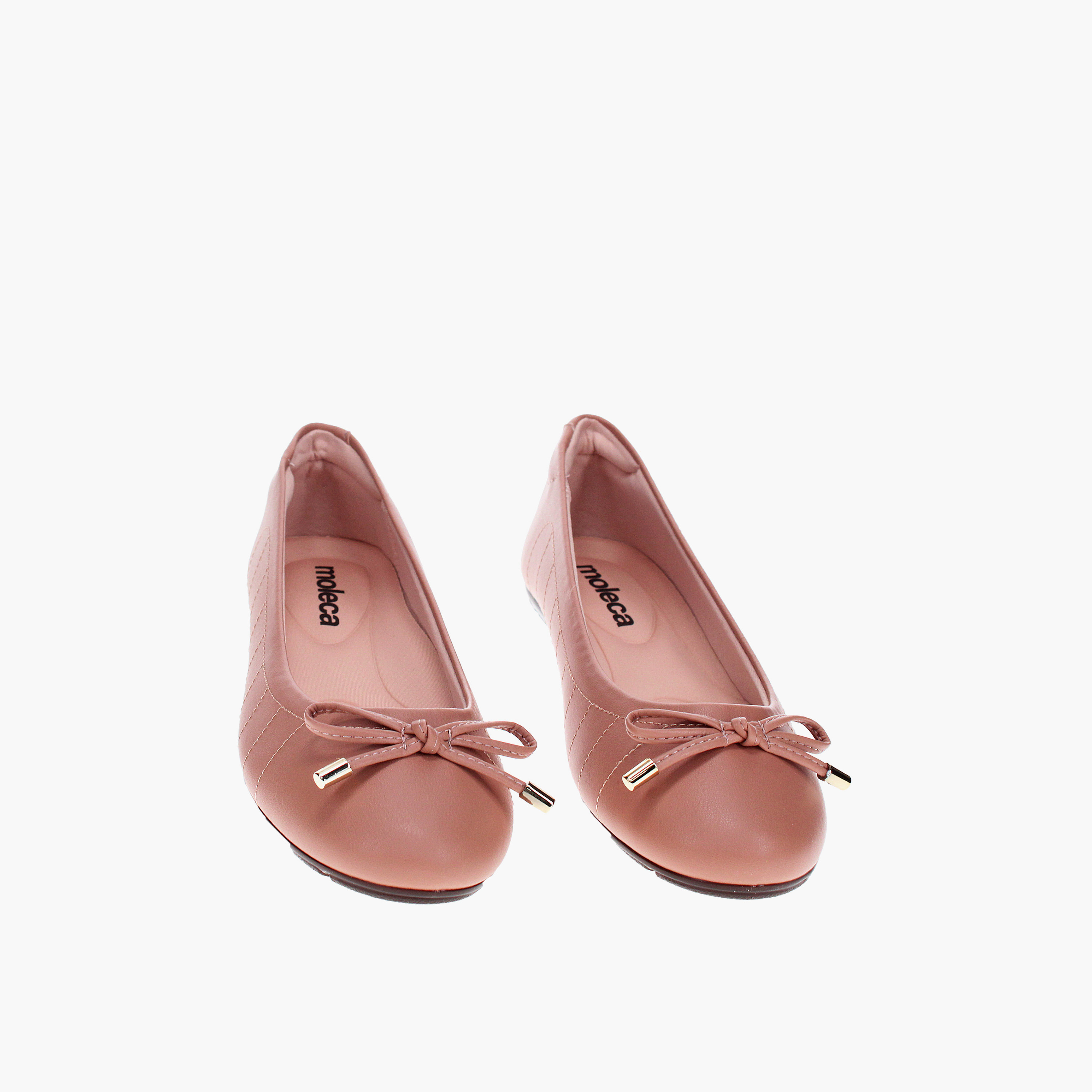 موليكا - حذاء باليرينا كاي بمقدمة مستديرة سهل الارتداء - للسيدات | 5800-102-7800-52531-women-shoes-ballerinas-image-4