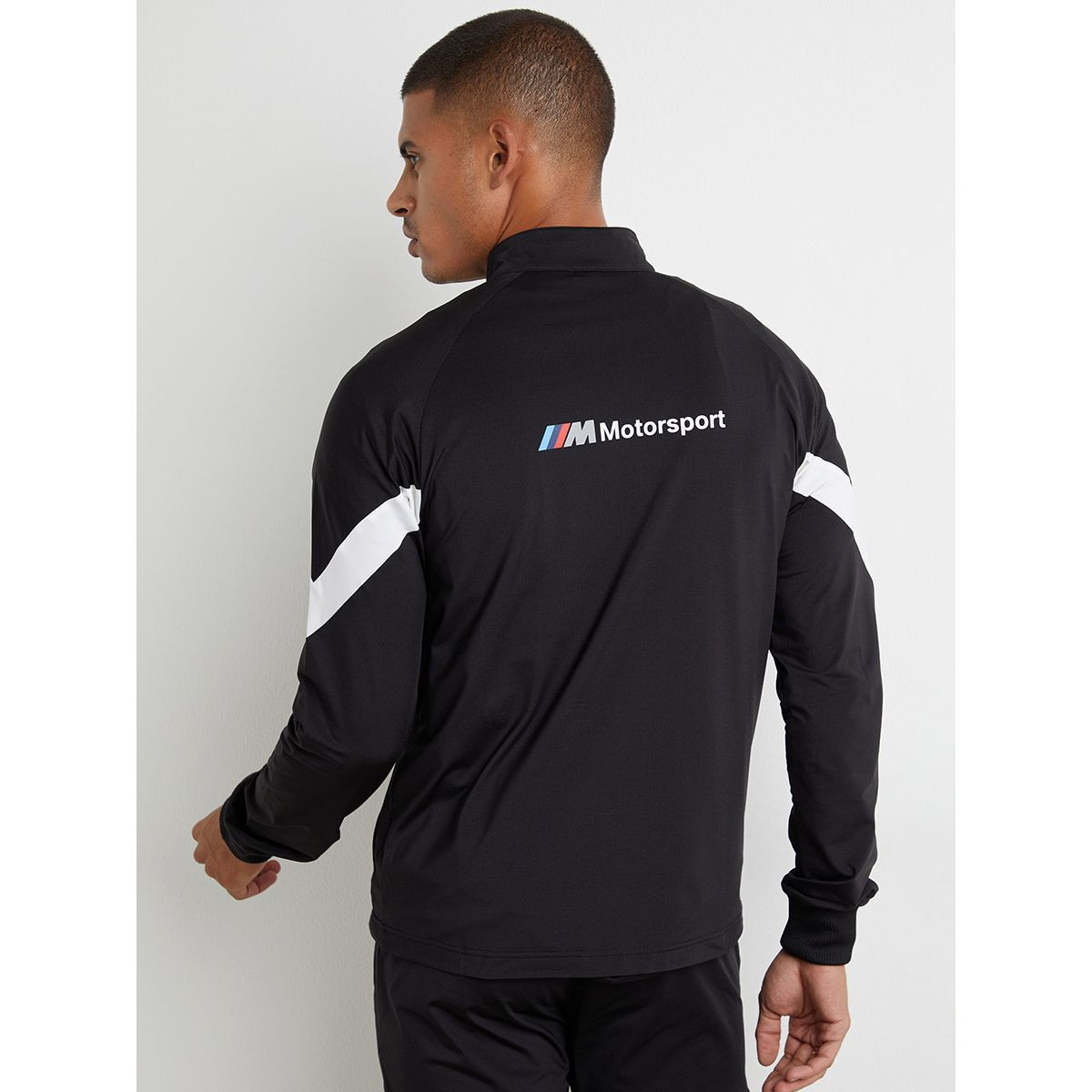 Puma Full Zip High Neck Jacket with Contrast Panel Sleeves Detail-men-winterwear-hoodiesandsweatshirts-image-4
