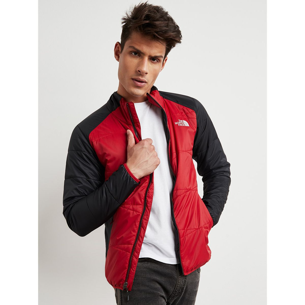 The North Face Full Zip Color Block Quest Jacket with Long Sleeves-men-clothing-jacketsandblazers-jackets-image-1